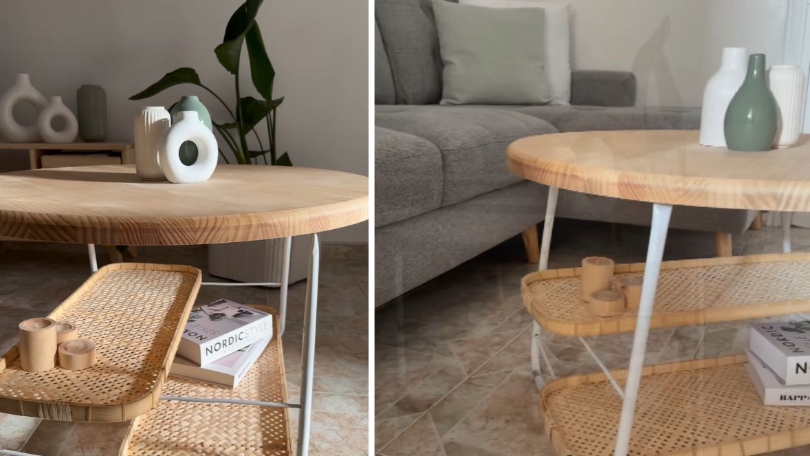Una mesa fácil de hacer y muy funcional