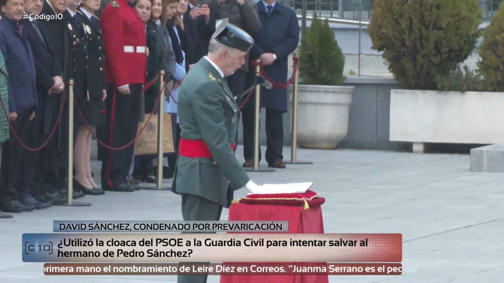 ¿Utilizó la cloaca del PSOE a la Guardia Civil para intentar salvar al hermano de Pedro Sánchez?: la respuesta, en 'Código 10'
