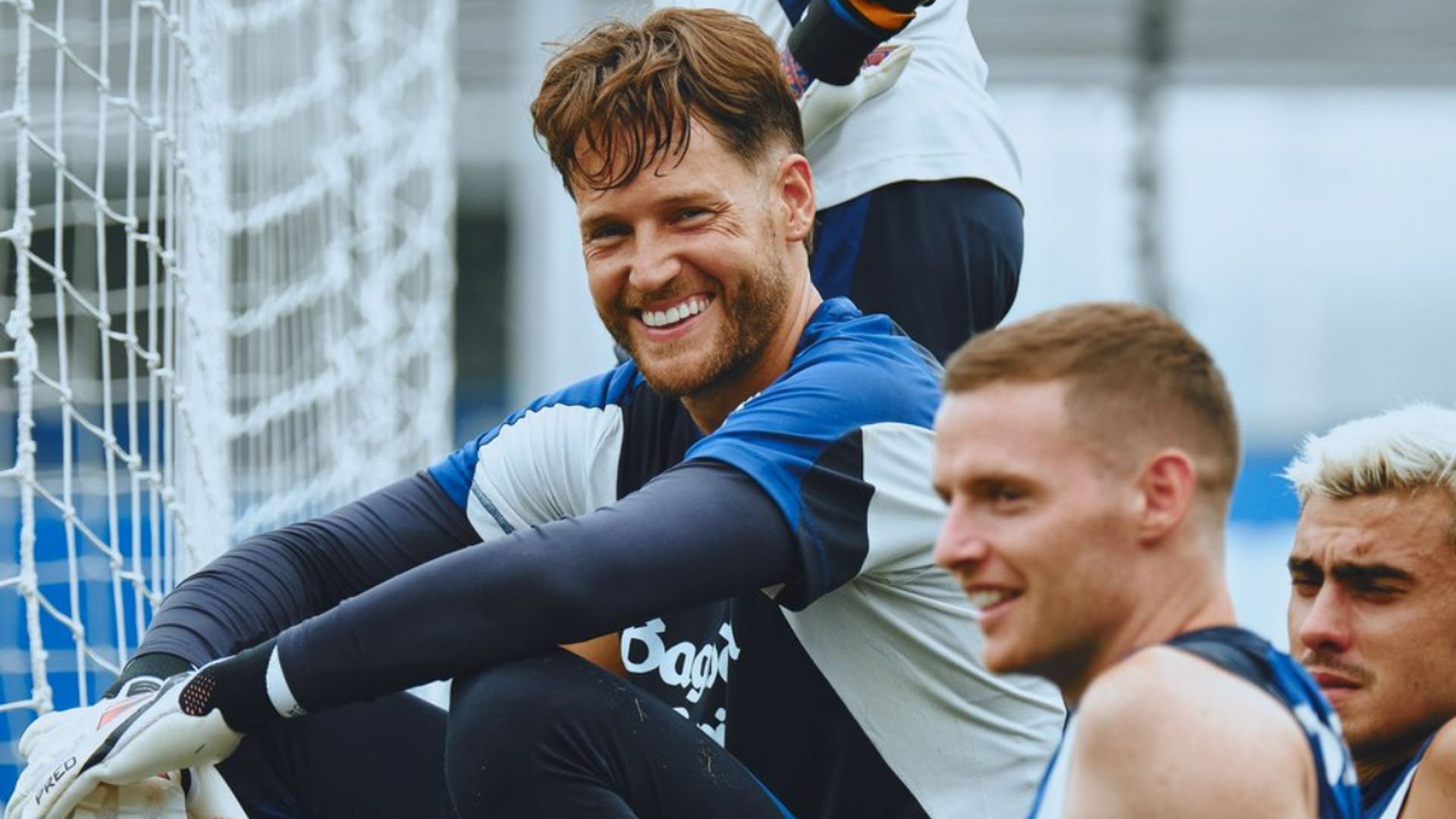 Álex Remiro, en la pretemporada de la Real Sociedad Álex Remiro, en la pretemporada de la Real Sociedad