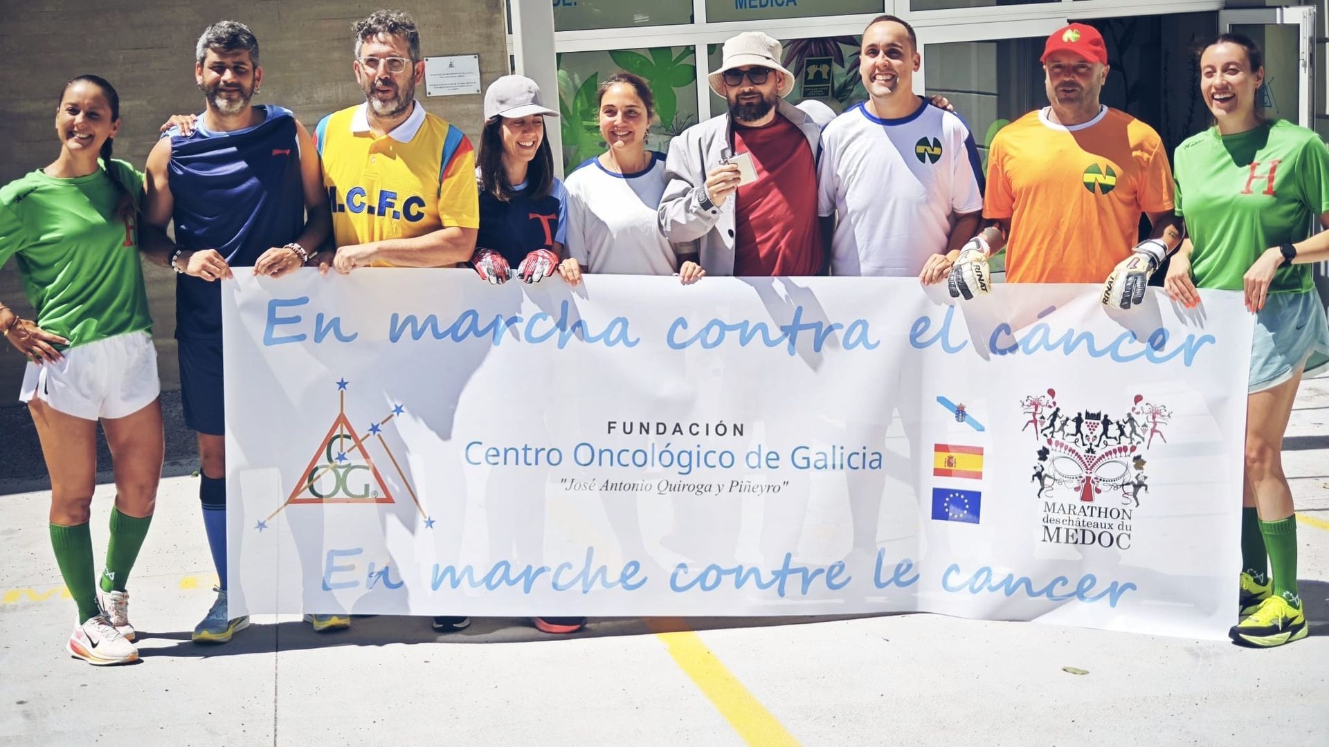DIez trabajadores del hospital oncológico de A Coruña participarán en la maratón francesa contra el cáncer DIez trabajadores del hospital oncológico de A Coruña participarán en la maratón francesa contra el cáncer