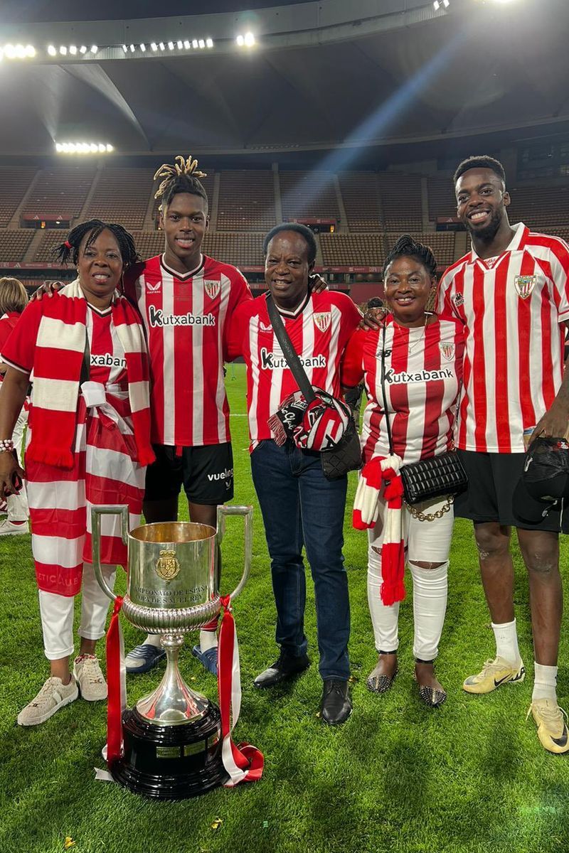 El padre de Nico e Iñaki Williams se marchó a Londres para que hubiera comida en casa