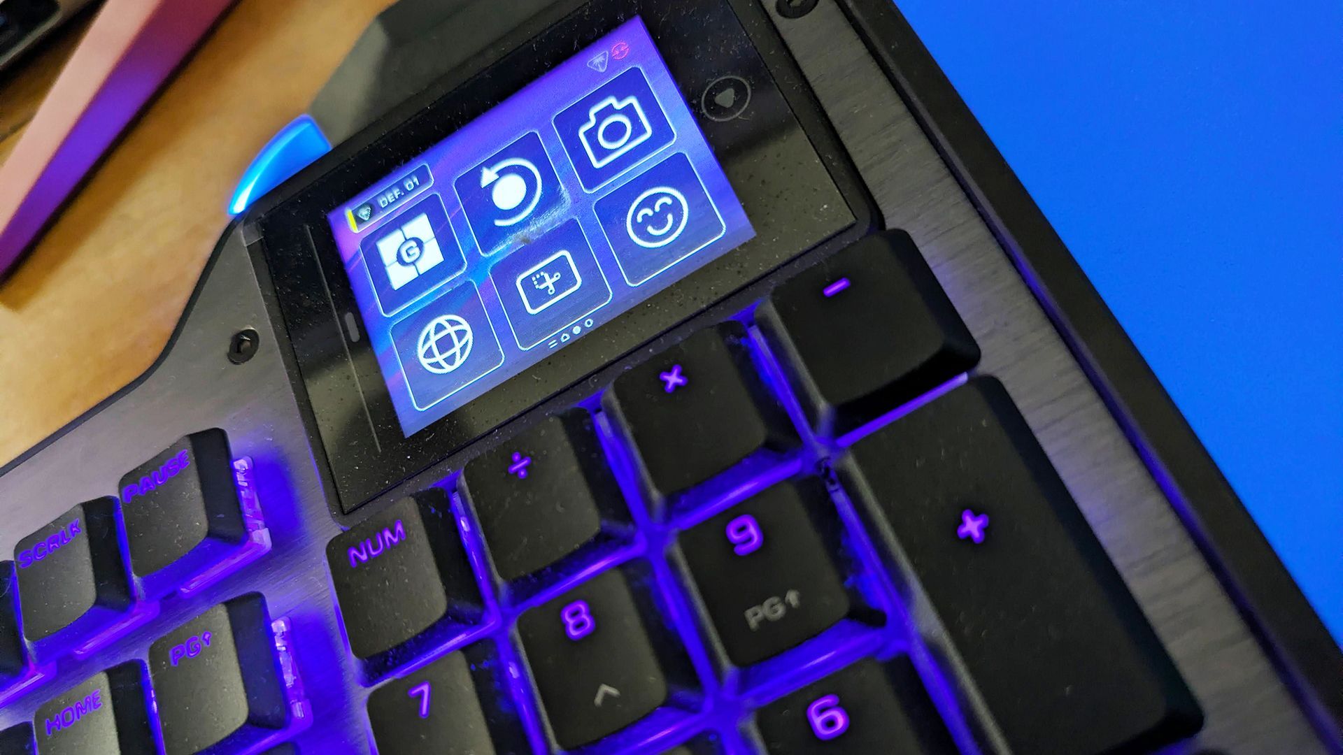 El teclado Command Series KB5