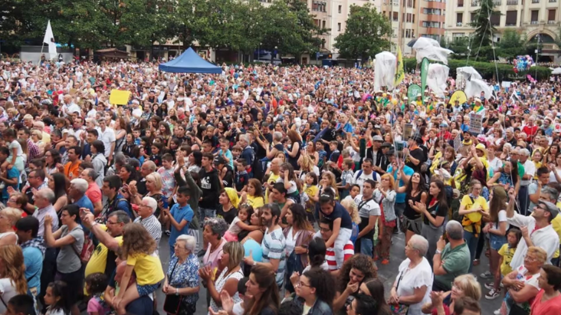 Fiestas del Carmen en la localidad vizcaína de Barakaldo Fiestas del Carmen en la localidad vizcaína de Barakaldo