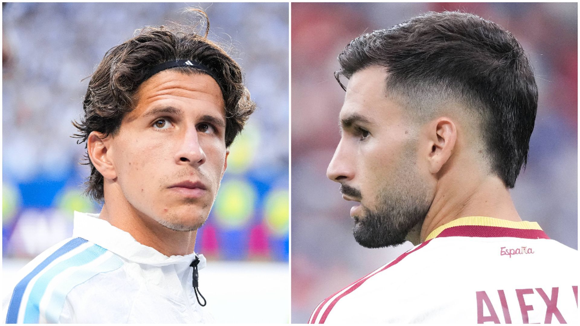 Giuliano Simeone y Álex Baena Giuliano Simeone y Álex Baena
