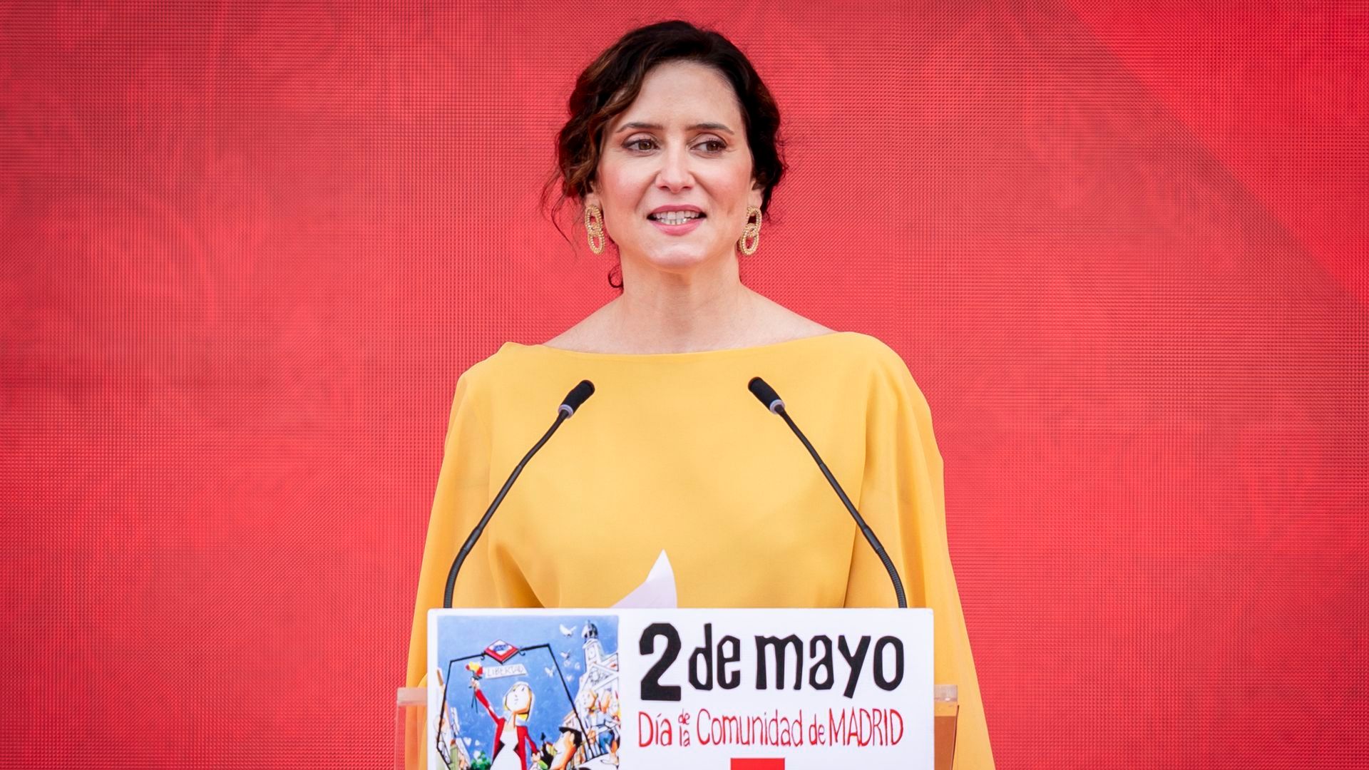 Imagen de archivo de Isabel Díaz Ayuso durante el acto del 2 de mayo 2025