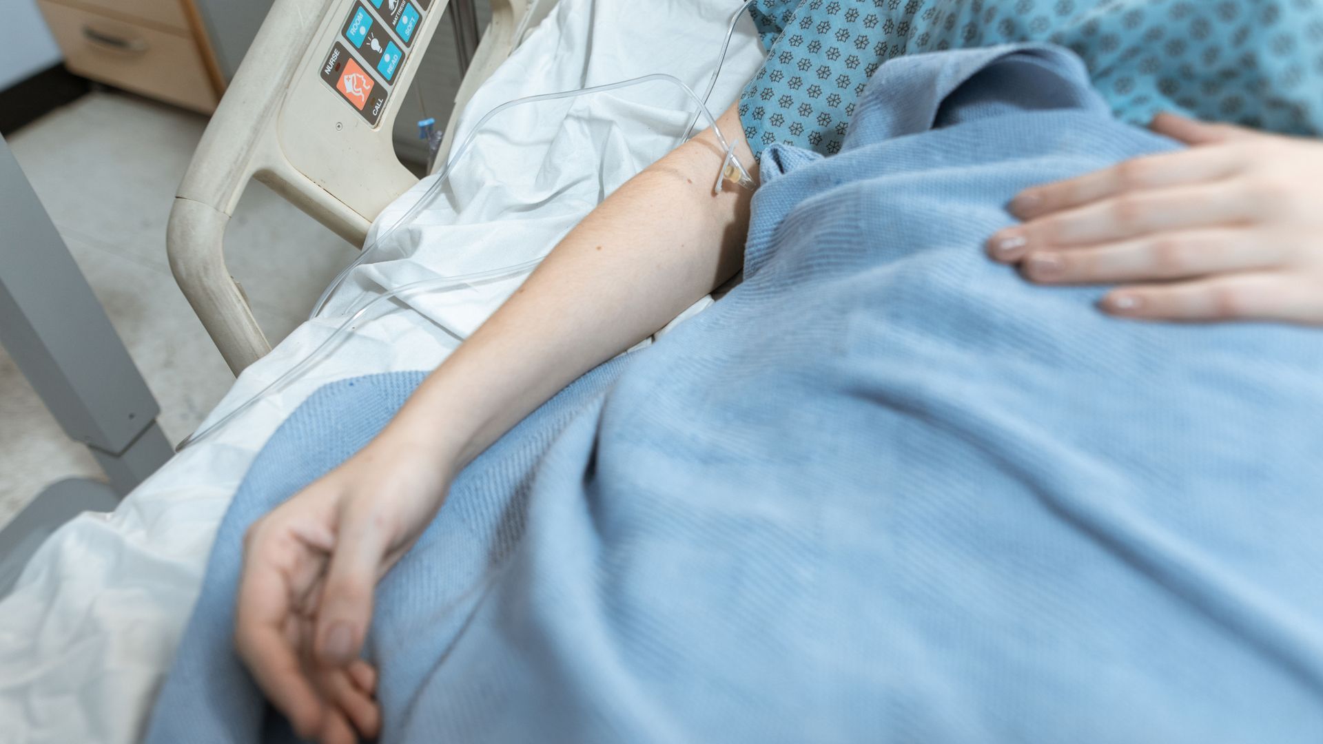 Imagen de recurso de una cama de hospital
