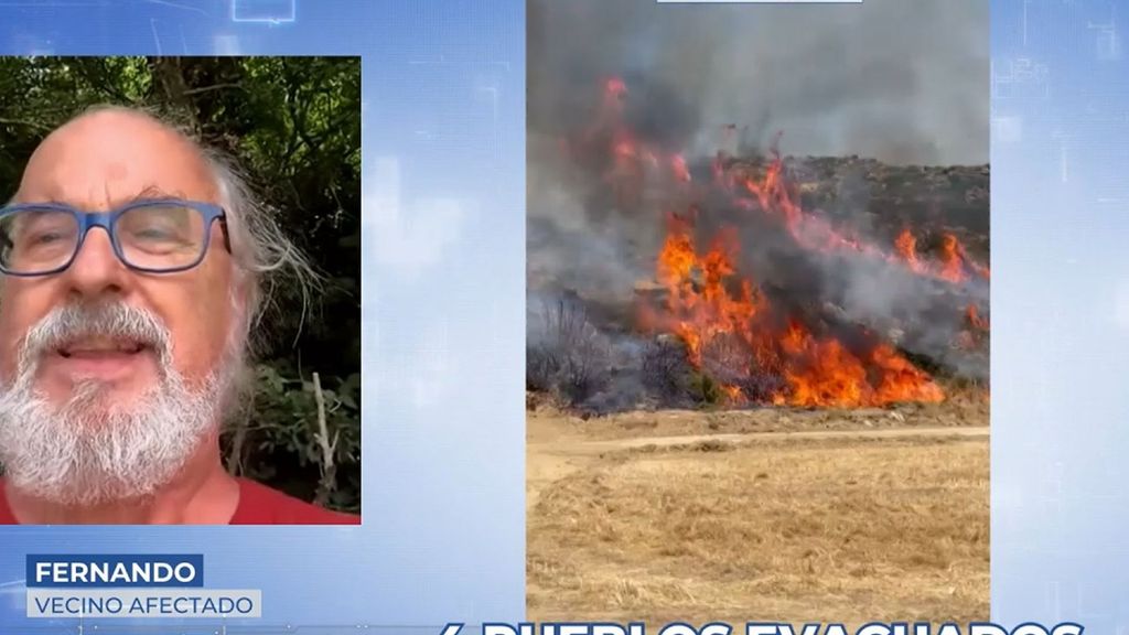 Un vecino afectado por el incendio de Zaragoza: ''Hemos sido evacuados con suficiente tiempo''