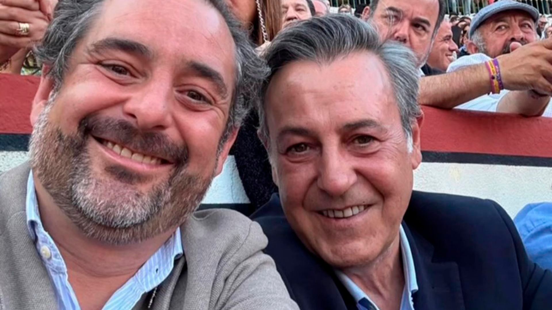 Iván Sanz Cid y su amigo, Pepe Ribagorda Iván Sanz Cid y su amigo, Pepe Ribagorda