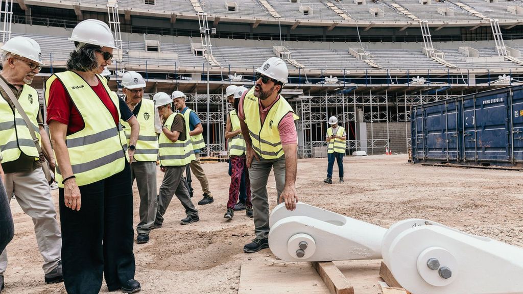 Así está el Nou Mestalla a un año de su conclusión