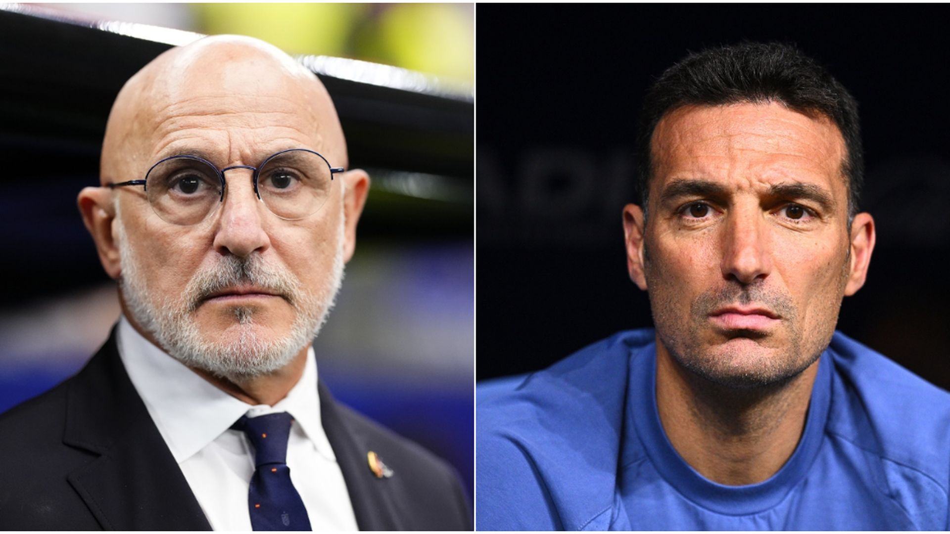 Luis de la Fuente y Lionel Scaloni