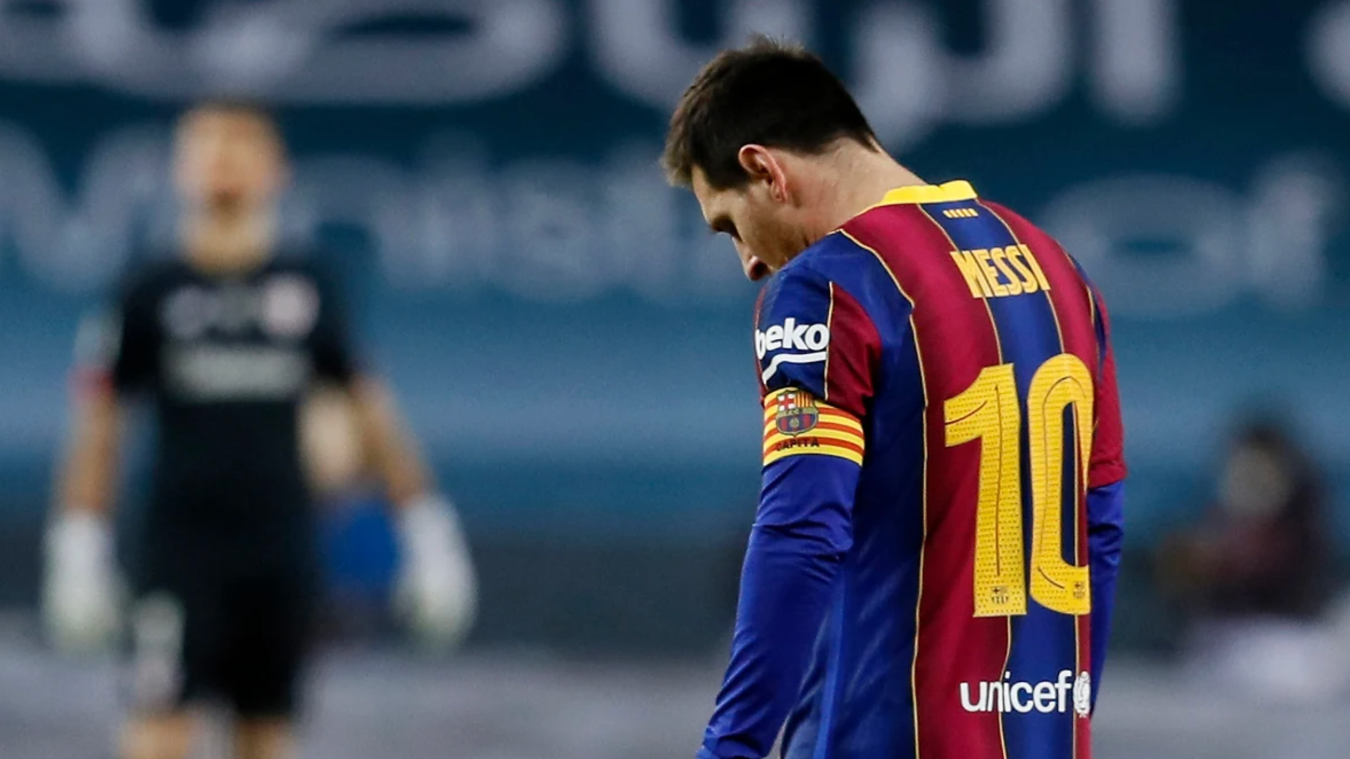 Messi expulsado en la Supercopa ante el Athletic