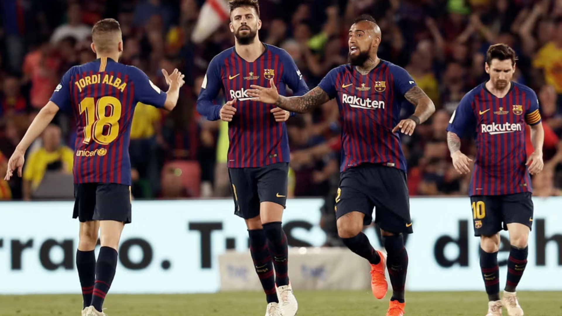 Messi pierde la final de Copa ante el Valencia CF