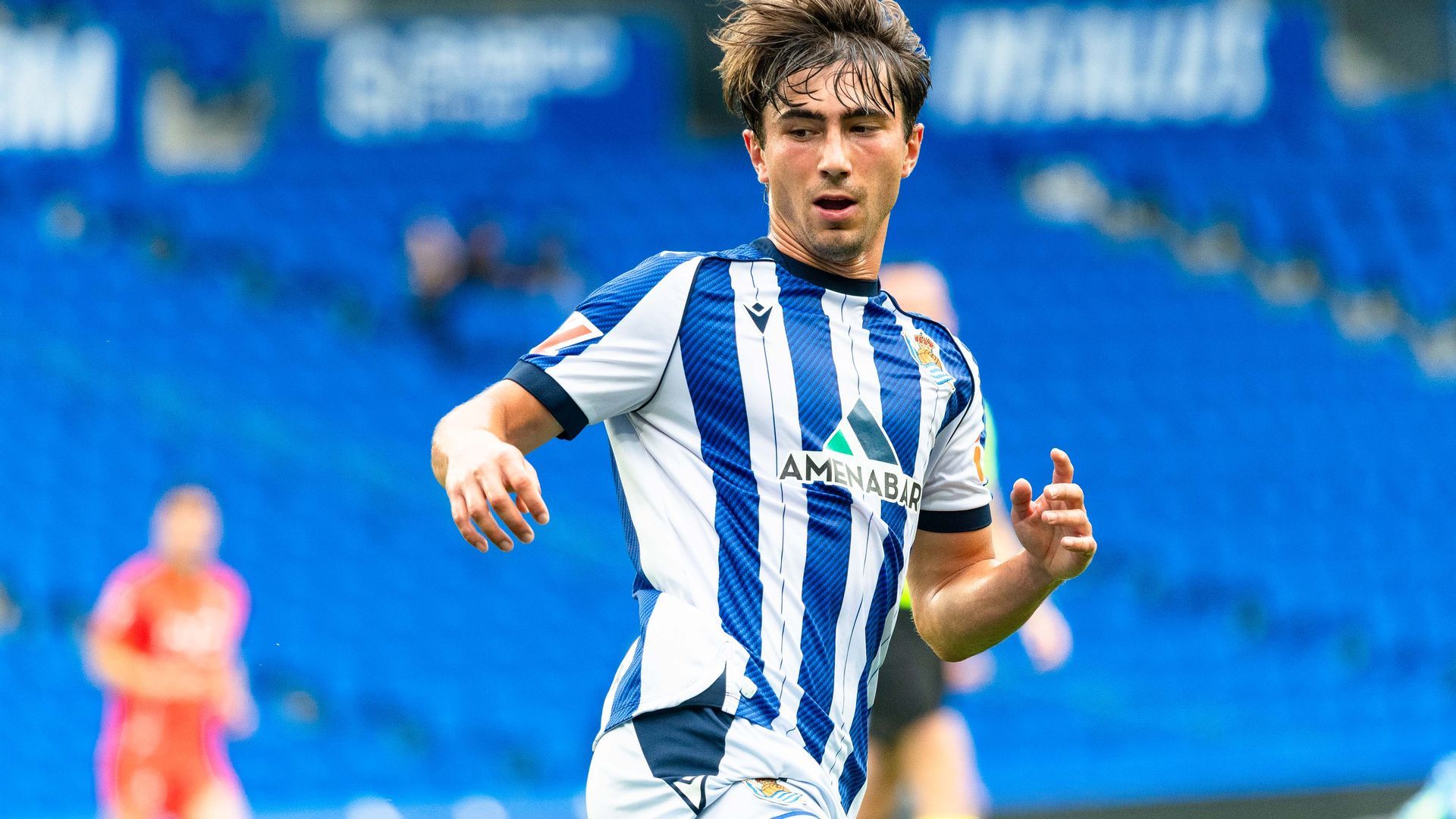 Mikel Rodríguez, jugador de la Real Sociedad B Mikel Rodríguez, jugador de la Real Sociedad B