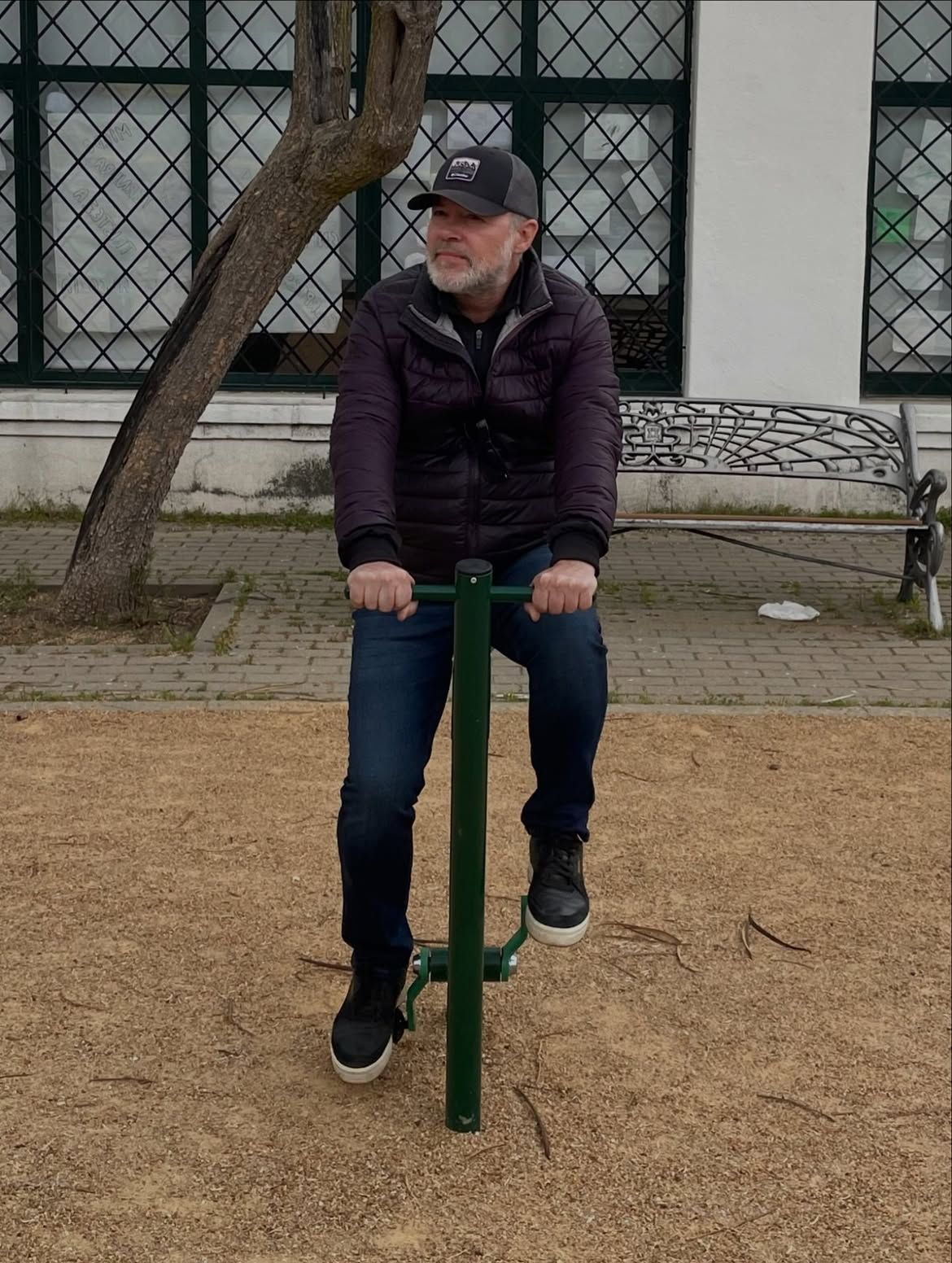 Quequé, durante su retiro de la radio