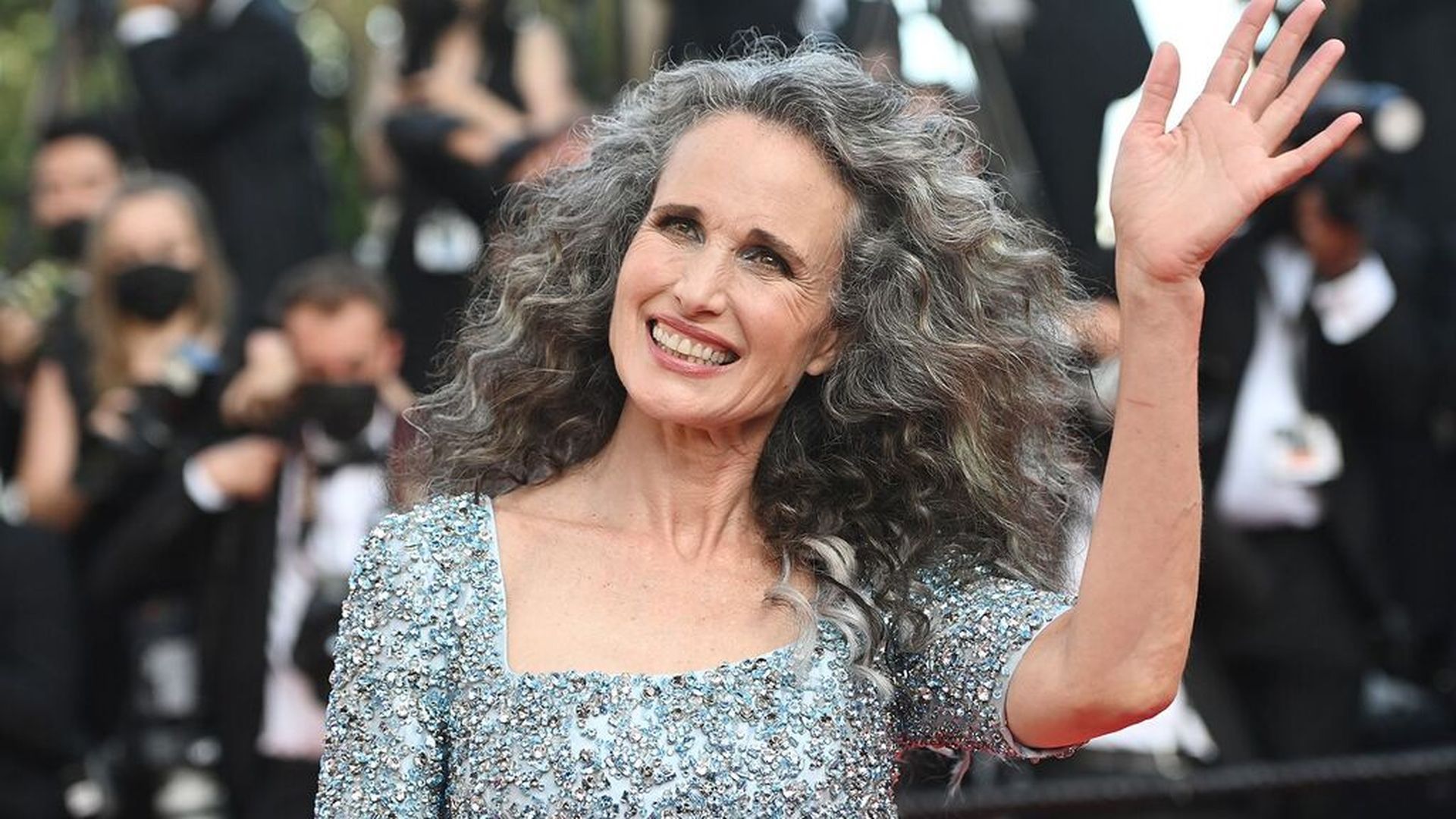 Andie MacDowell defiende las canas Andie MacDowell defiende las canas