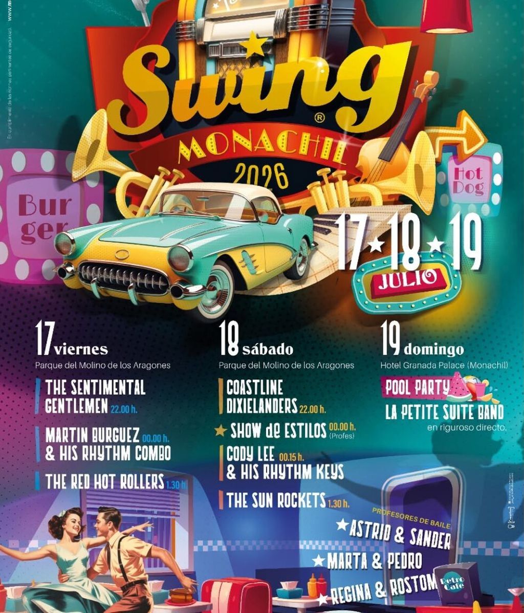 Arranca el XIV Festival Internacional de Swing de Monachil, en Granada, centrado en la estética de la América de los 50