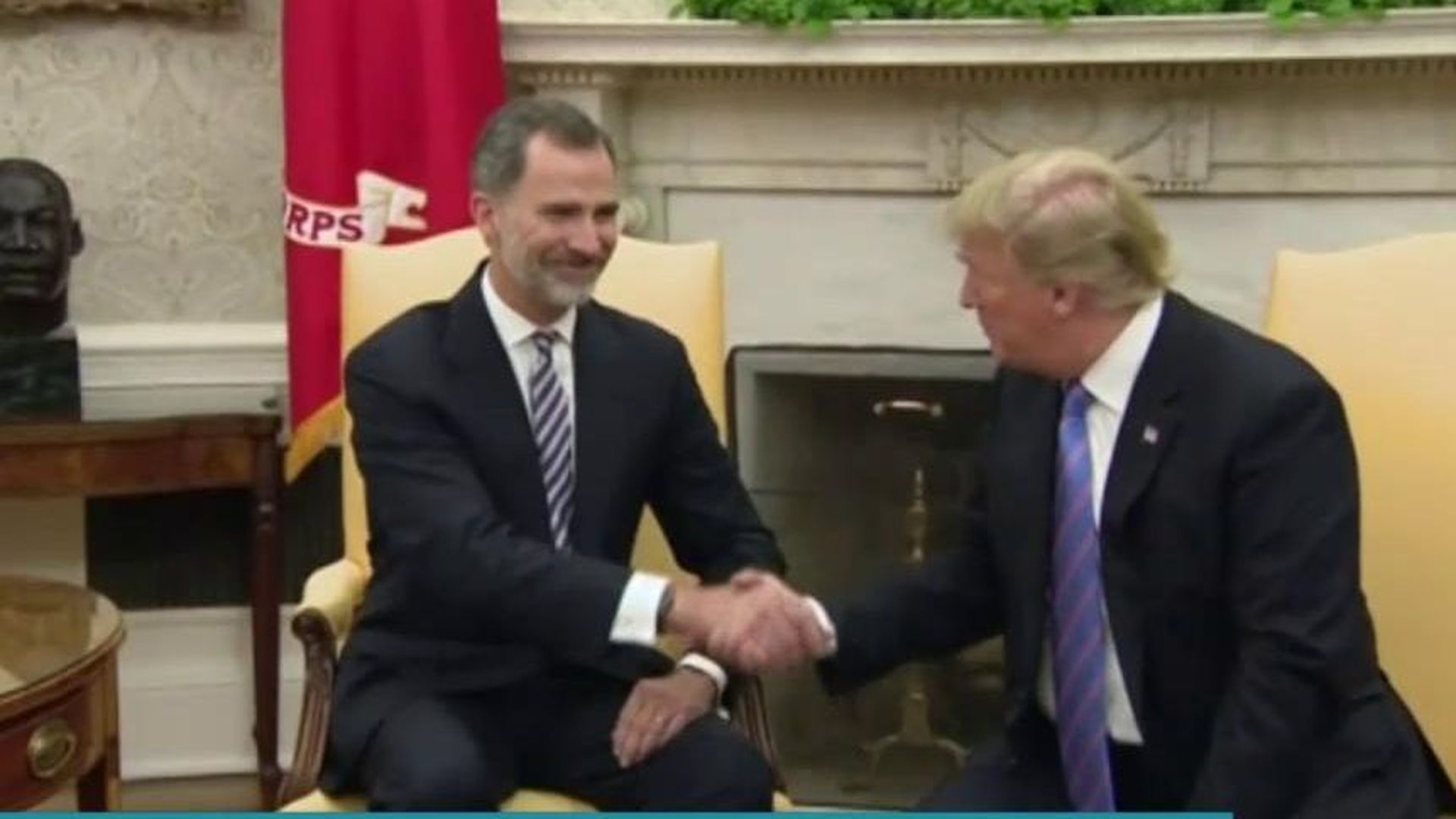Felipe VI estaría tratando de evitar compartir palco con Trump en la final del Mundial