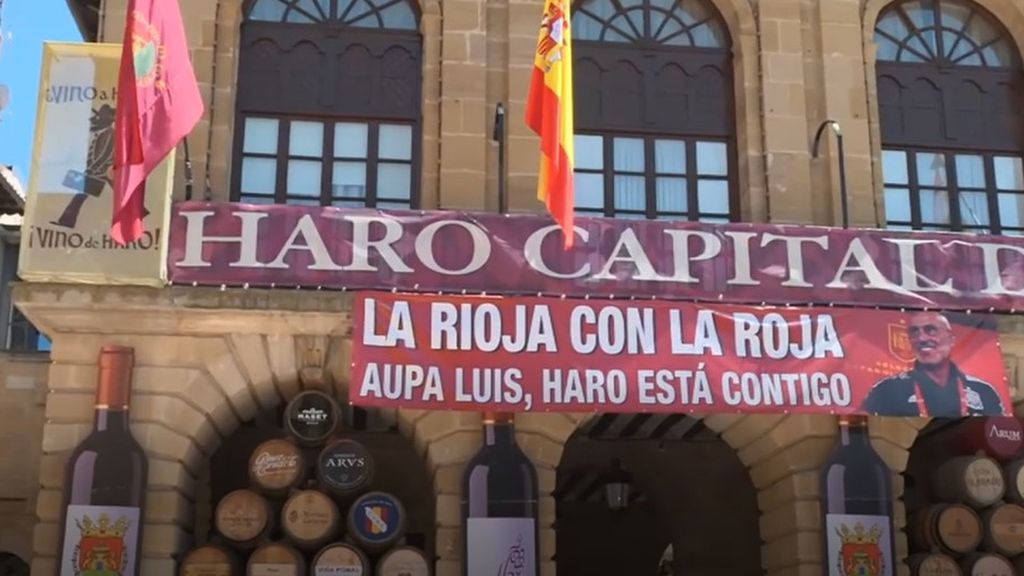 Haro, con España y su paisano Luis de la Fuente: "Es humilde y le gusta hacer grupo y familia"