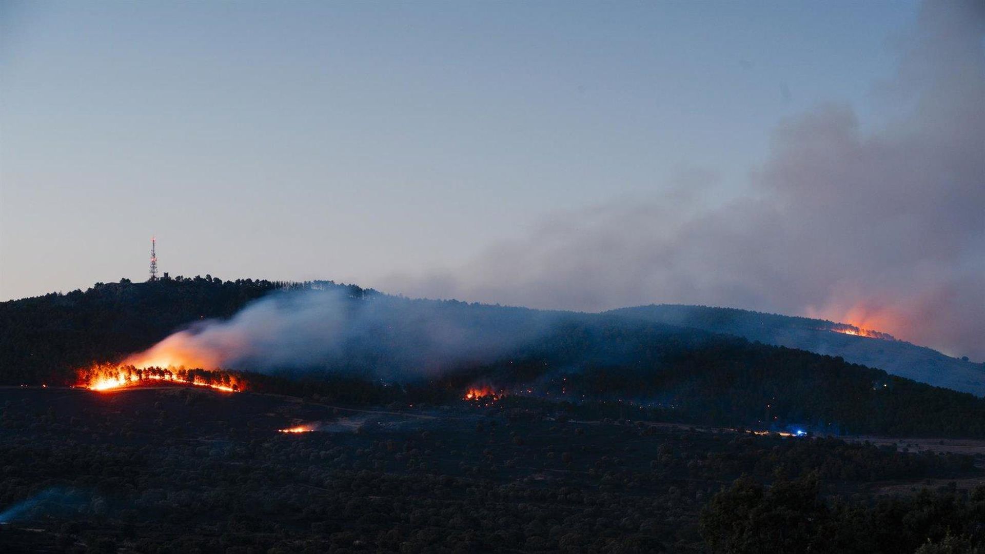 Incendio de Lozoyuela Incendio de Lozoyuela
