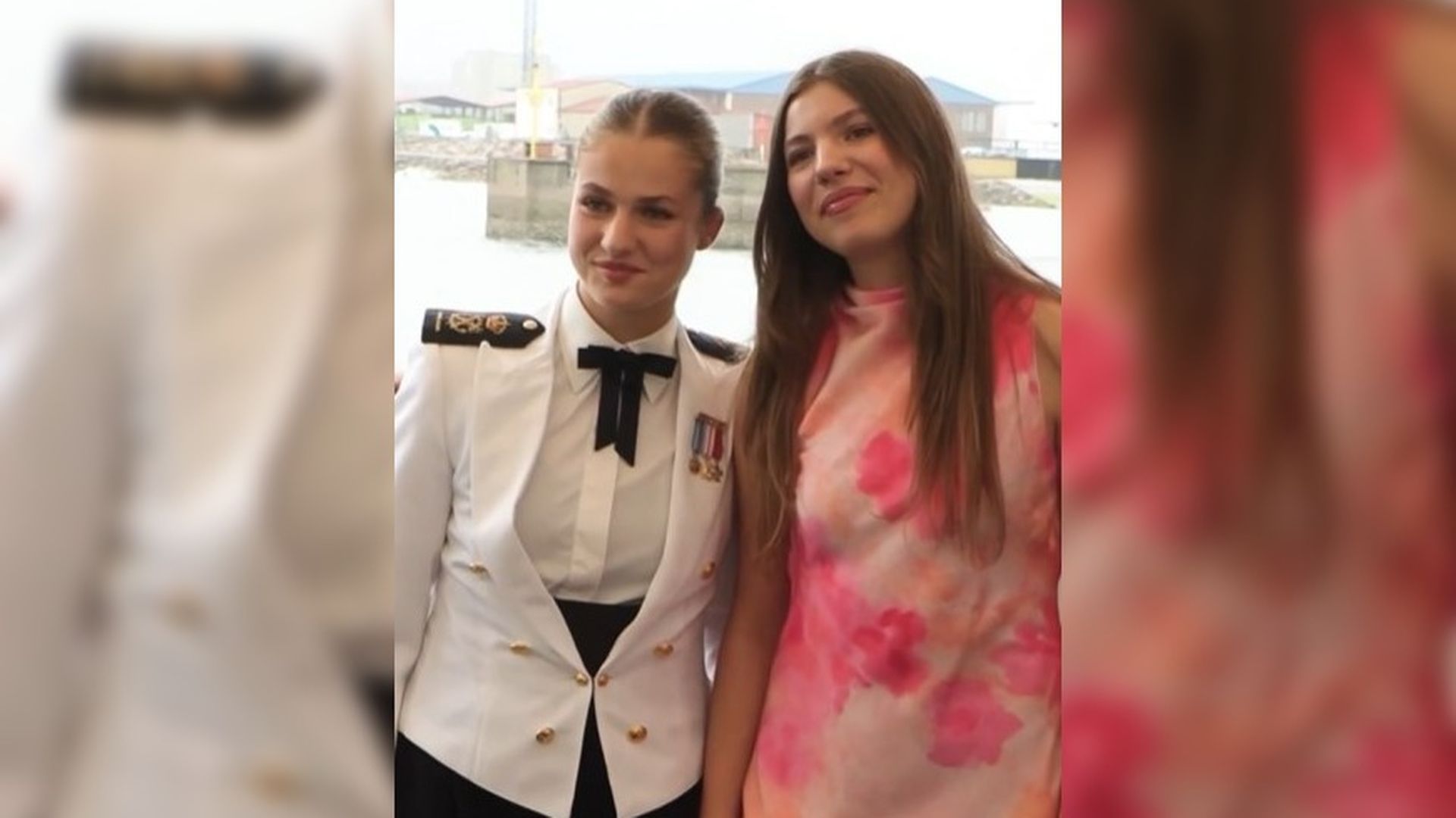 La princesa Leonor y la infanta Sofía