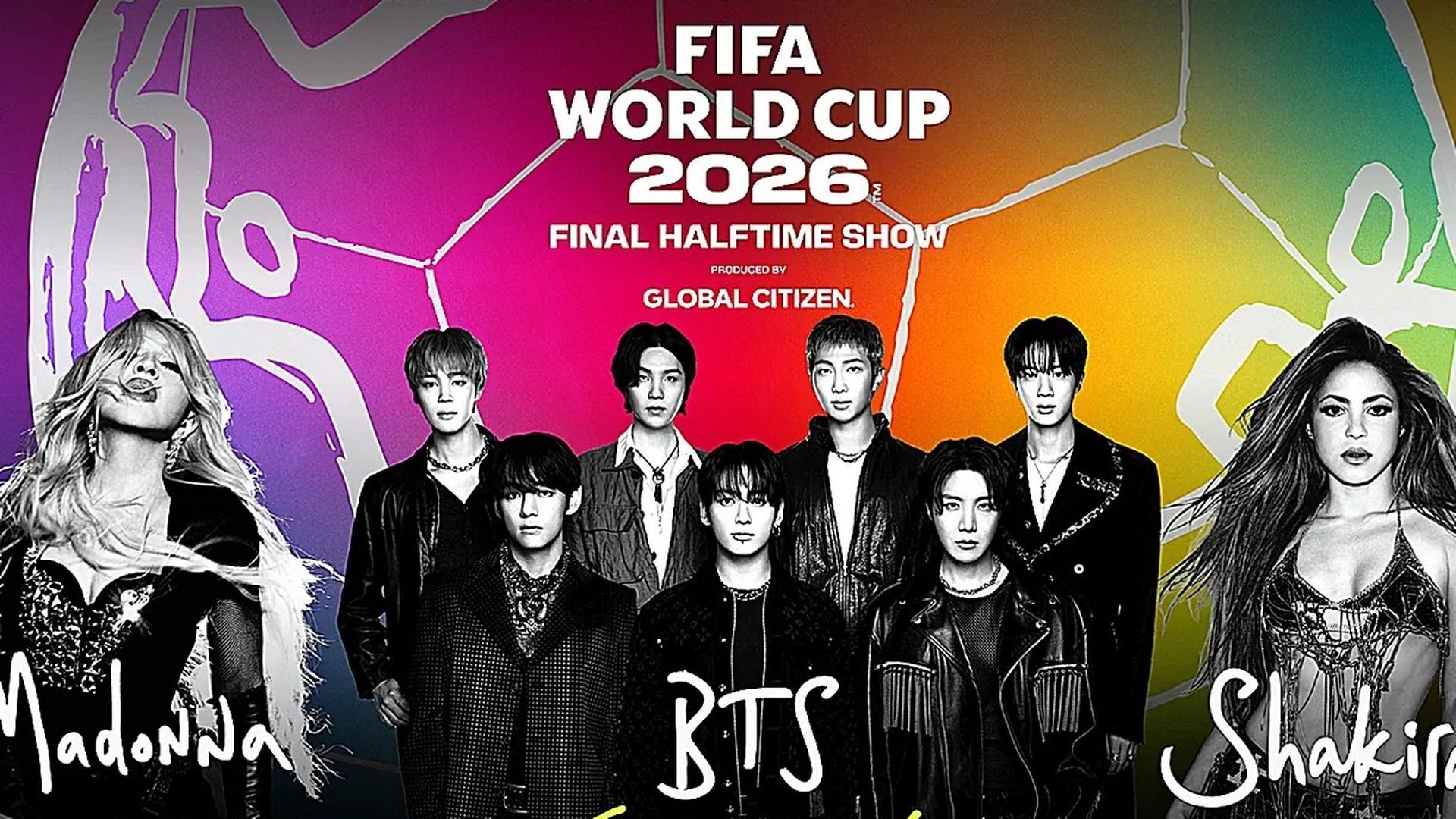 La promoción del espectáculo de la final de la Copa del Mundo La promoción del espectáculo de la final de la Copa del Mundo