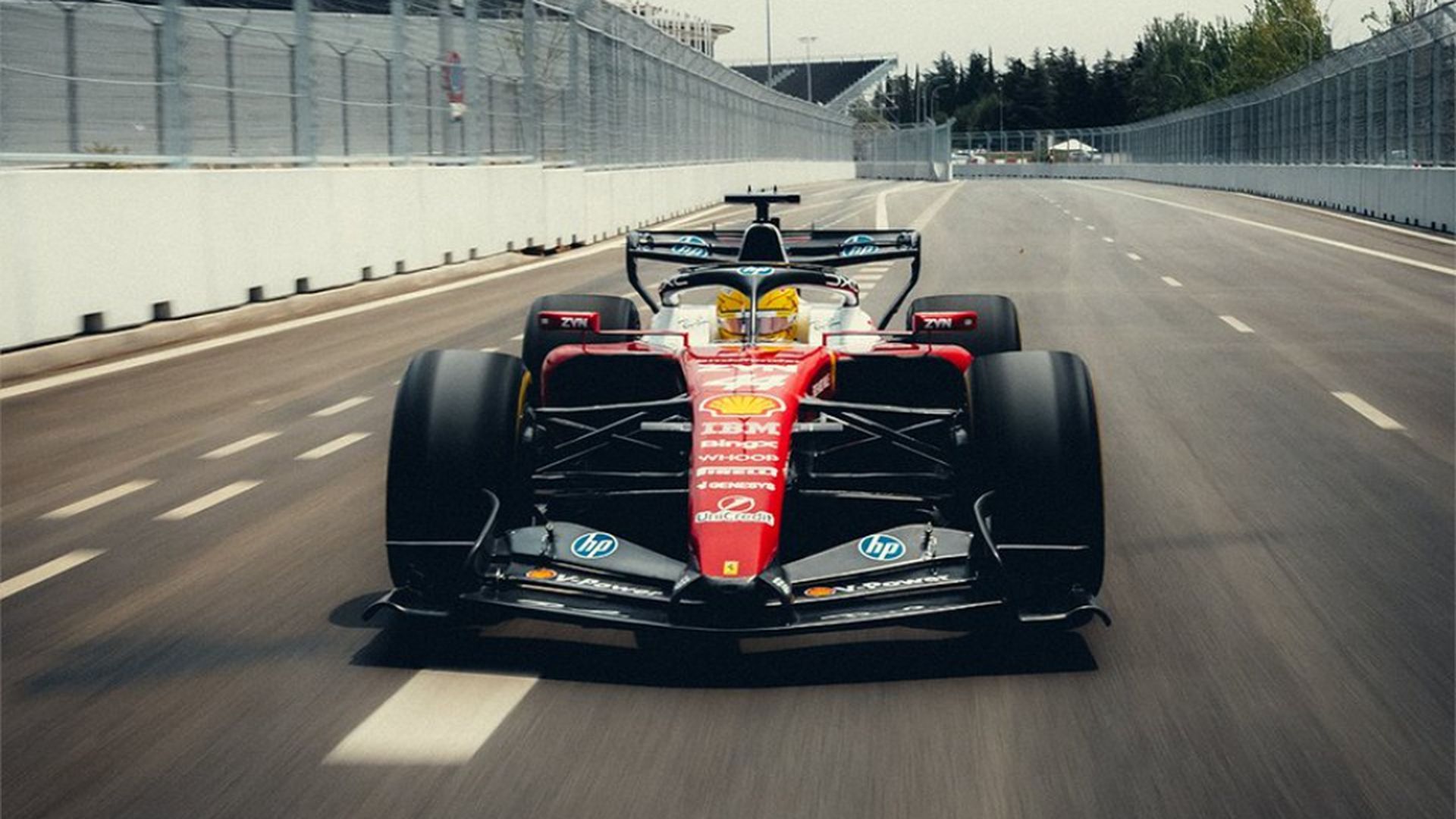 Lewis Hamilton, en el Madring Lewis Hamilton, en el Madring