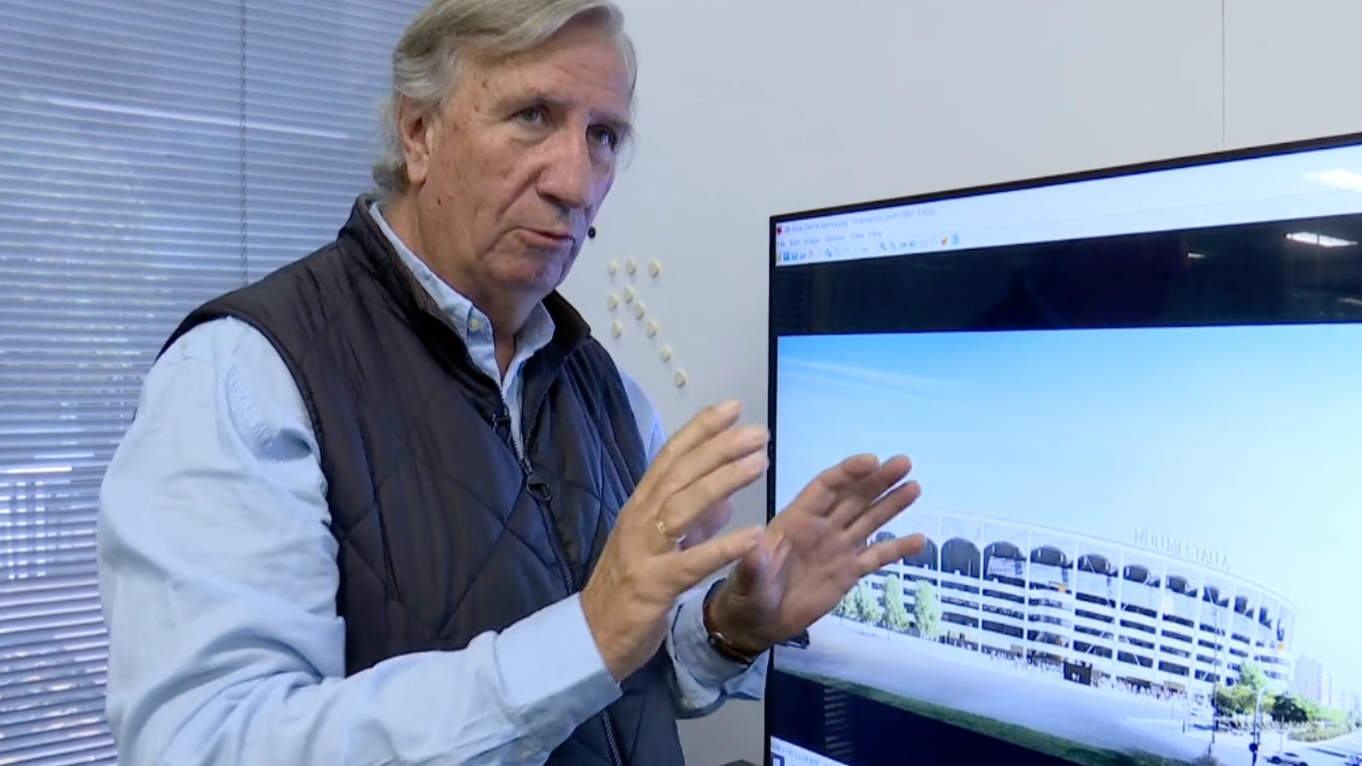 Mark Fenwick, arquitecto del Nou Mestalla