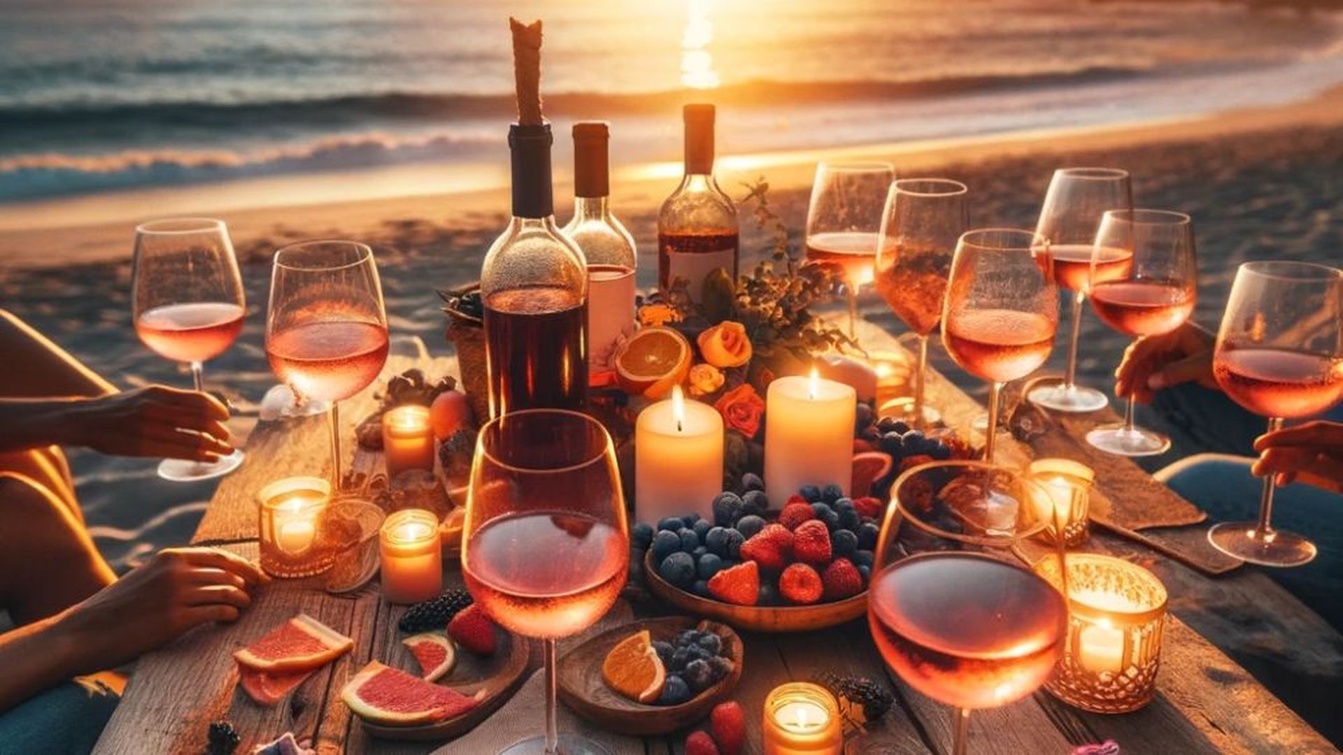 Un vino para el verano. Foto viernes de vino Un vino para el verano. Foto viernes de vino