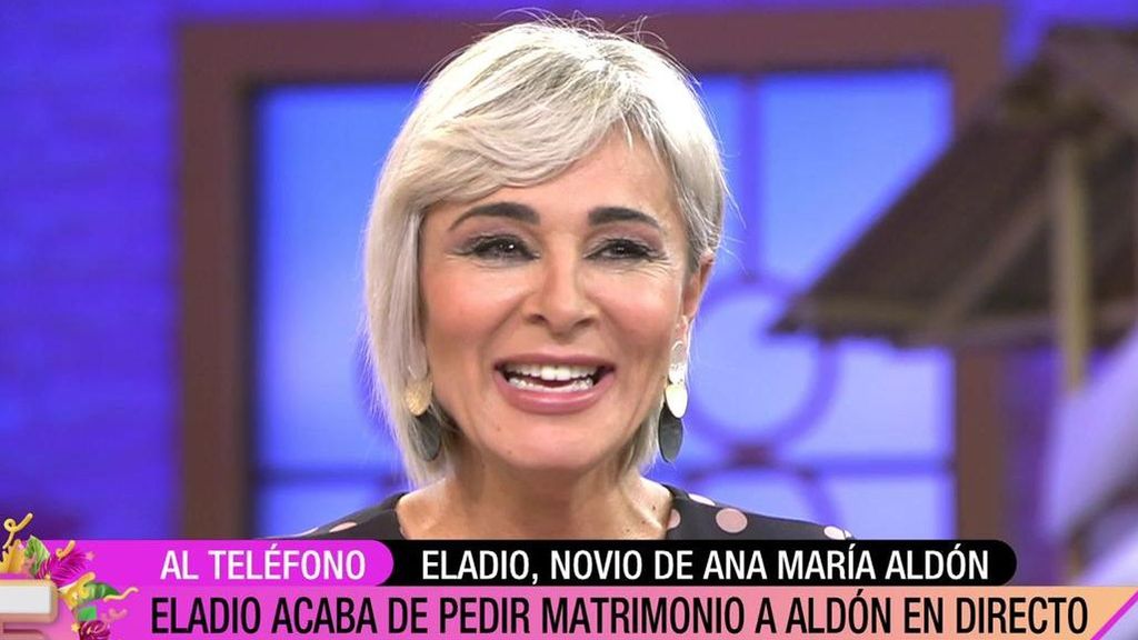 Eladio pide matrimonio a Ana María en directo