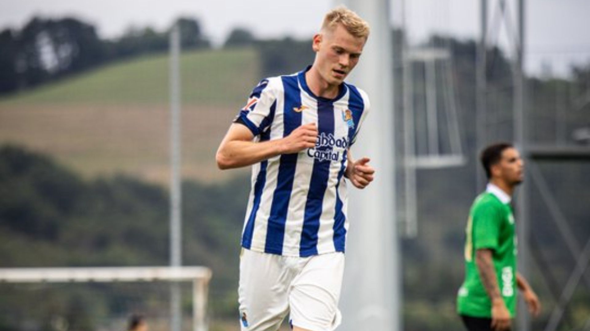 Orri Oskarsson, con la Real Sociedad Orri Oskarsson, con la Real Sociedad