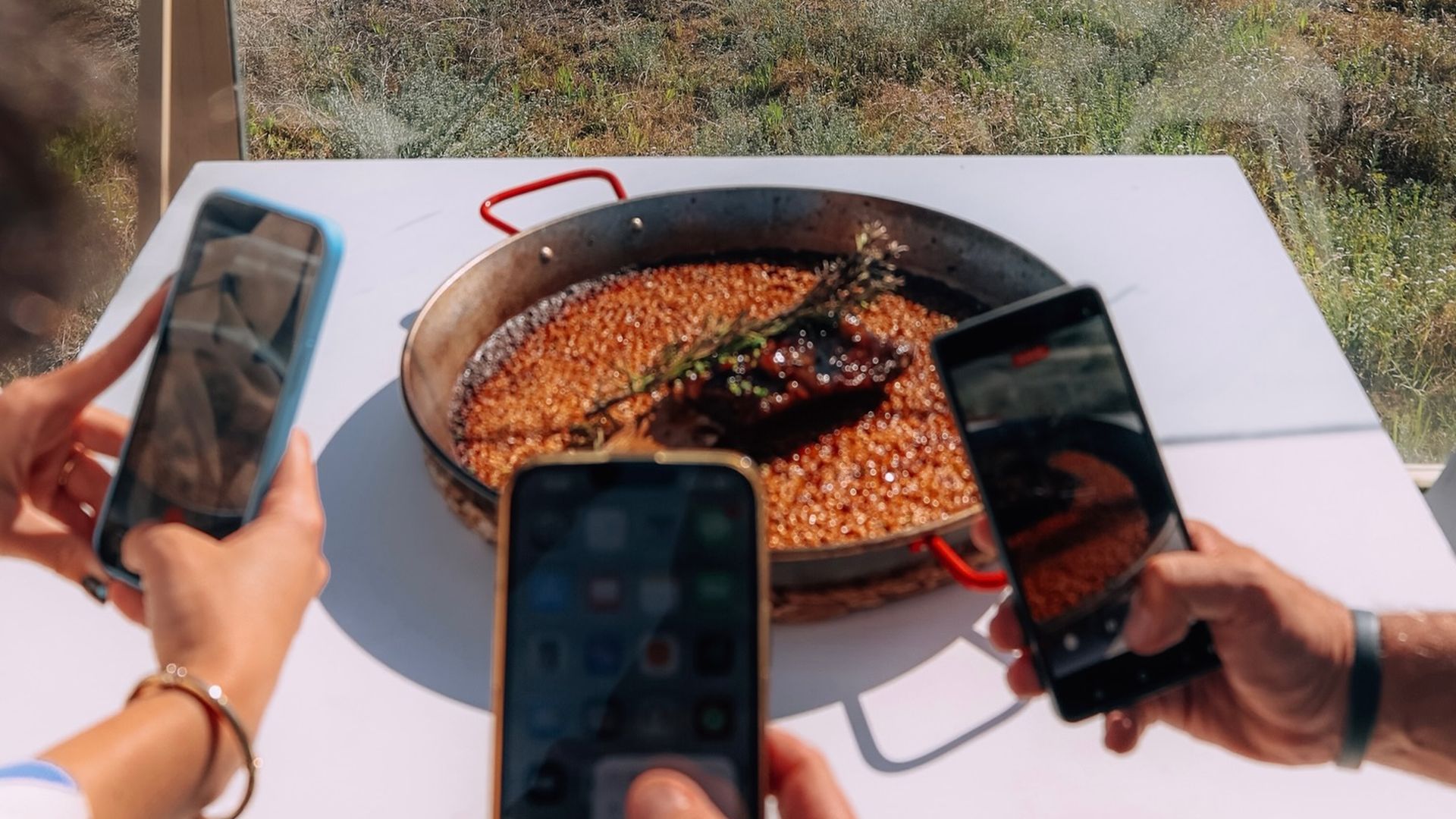 Una de las especialidades del restaurante es el arroz.
