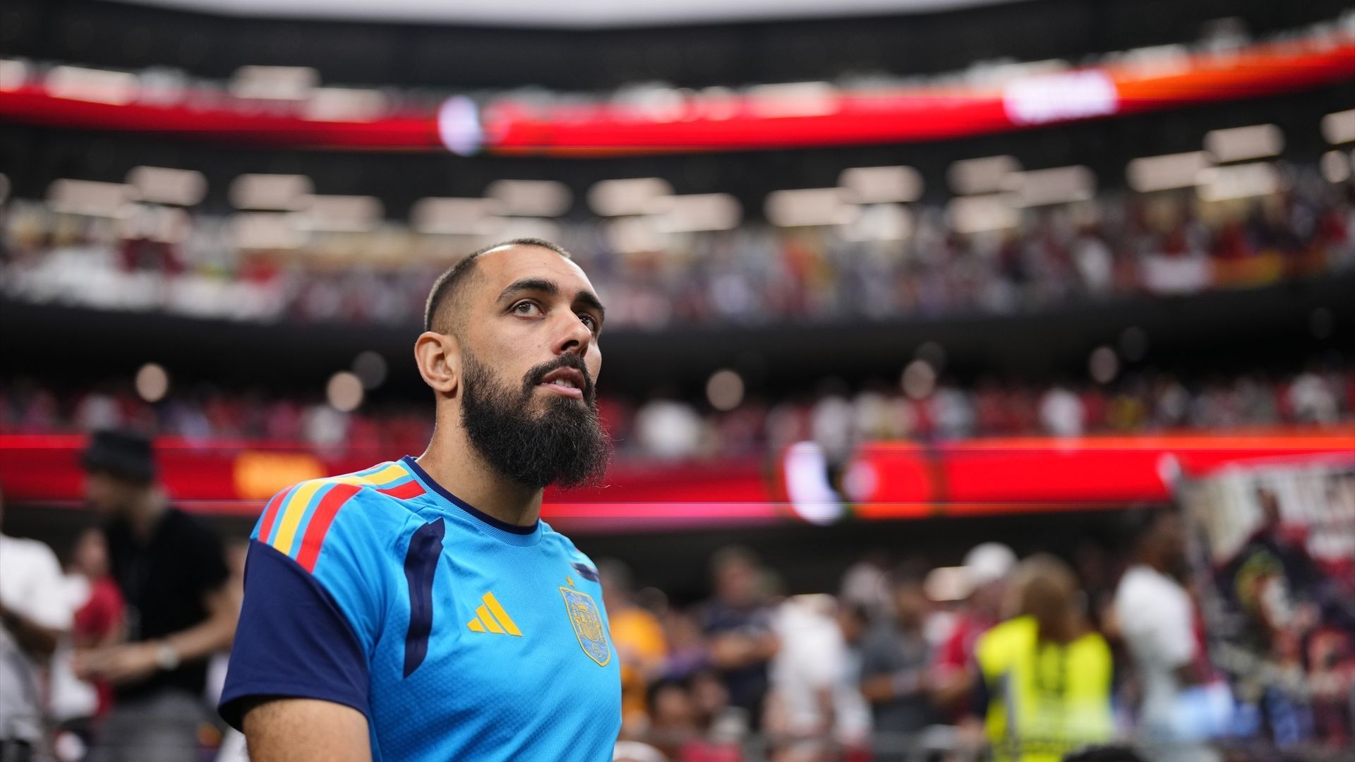 Borja Iglesias, durante el Mundial Borja Iglesias, durante el Mundial