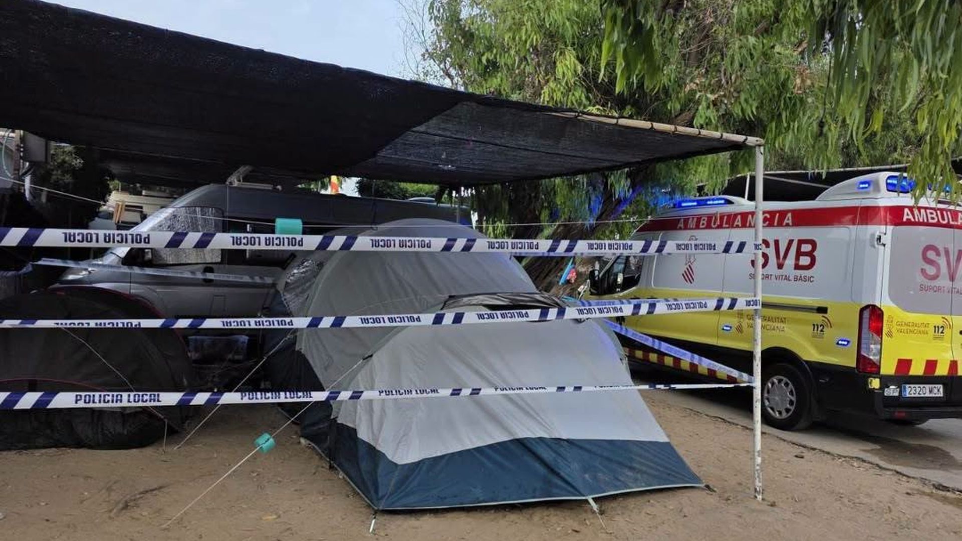 Detenido por agredir a su pareja en un campin y darse a la fuga en Guardamar, Alicante Detenido por agredir a su pareja en un campin y darse a la fuga en Guardamar, Alicante