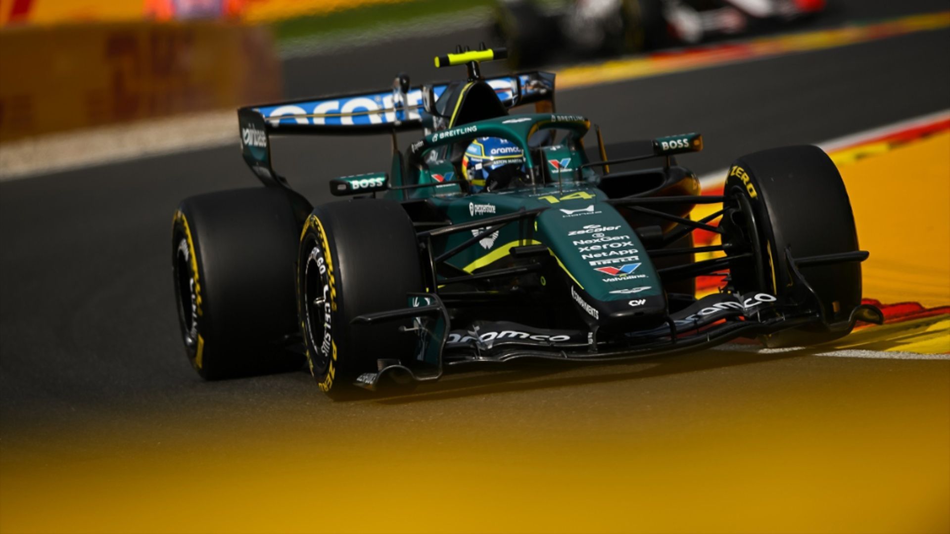 Fernando Alonso, en Spa Fernando Alonso, en Spa
