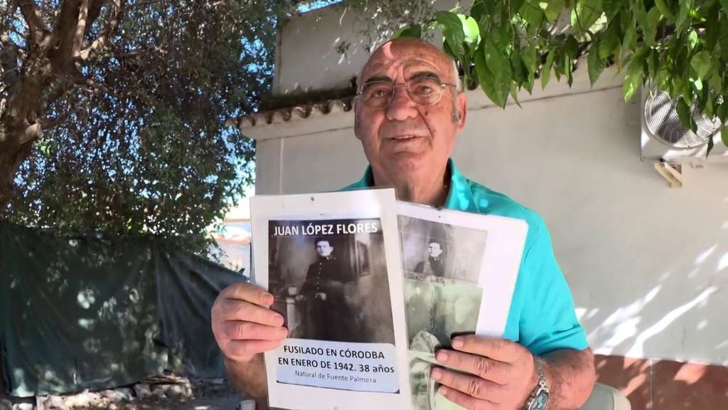 Pepe aún busca a su tío y abuelo, asesinados durante la Guerra Civil y enterrados en una fosa común