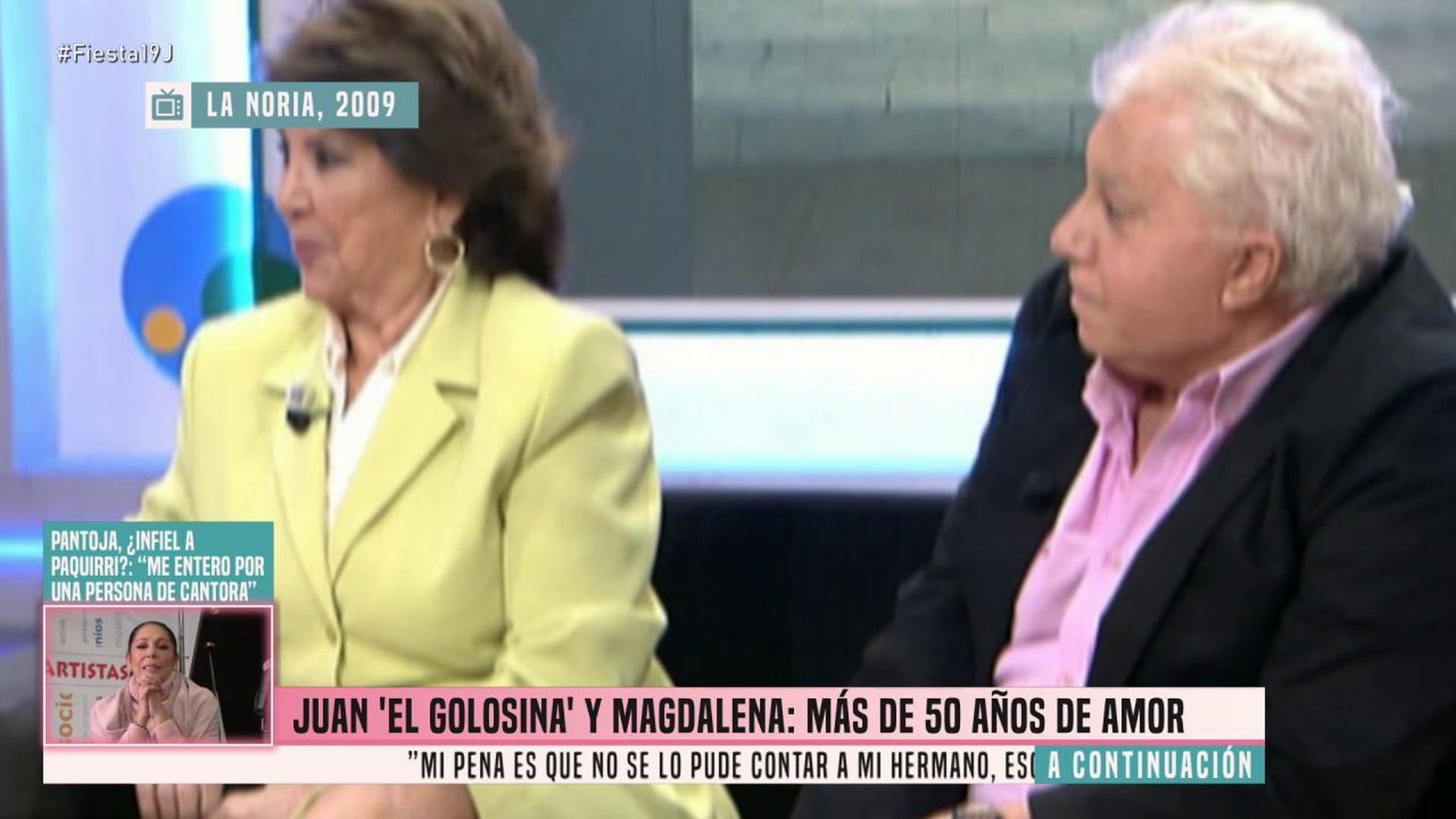 La relación de Juan y Magdalena, inquebrantable durante décadas