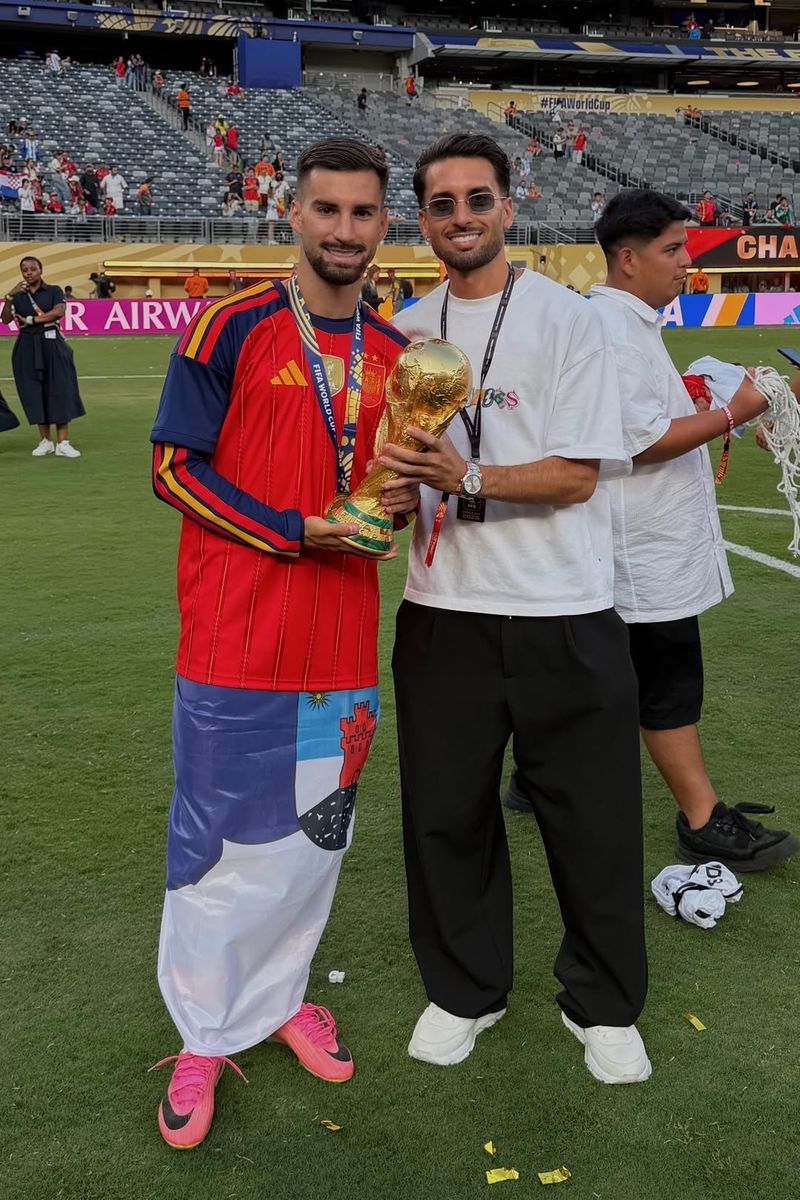 Álex Baena y su hermano, Miquel Baena