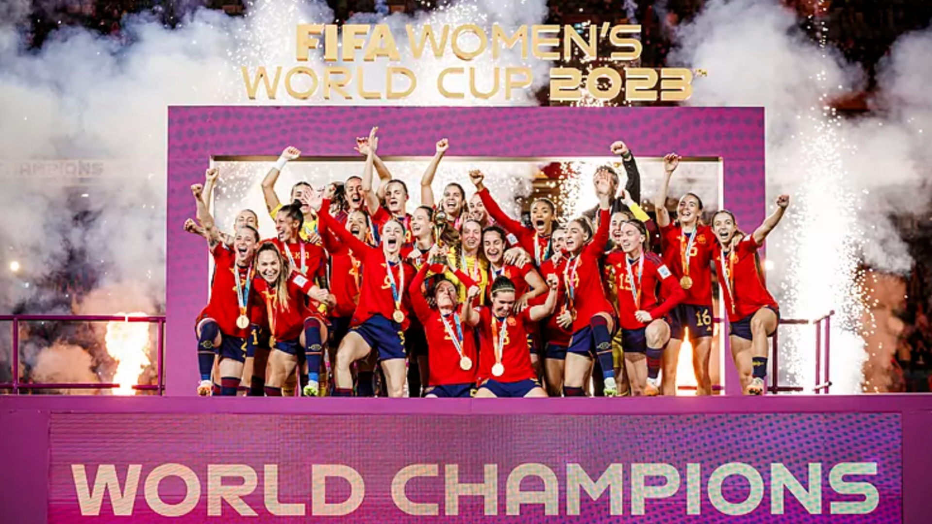 La selección femenina de España, campeona del mundo de fútbol en 2023