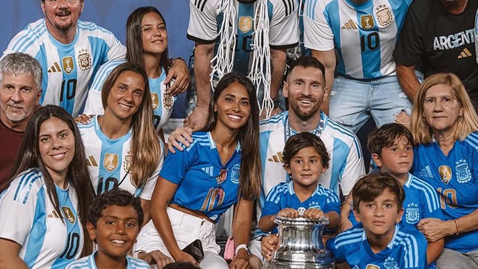 La familia de Leo Messi La familia de Leo Messi