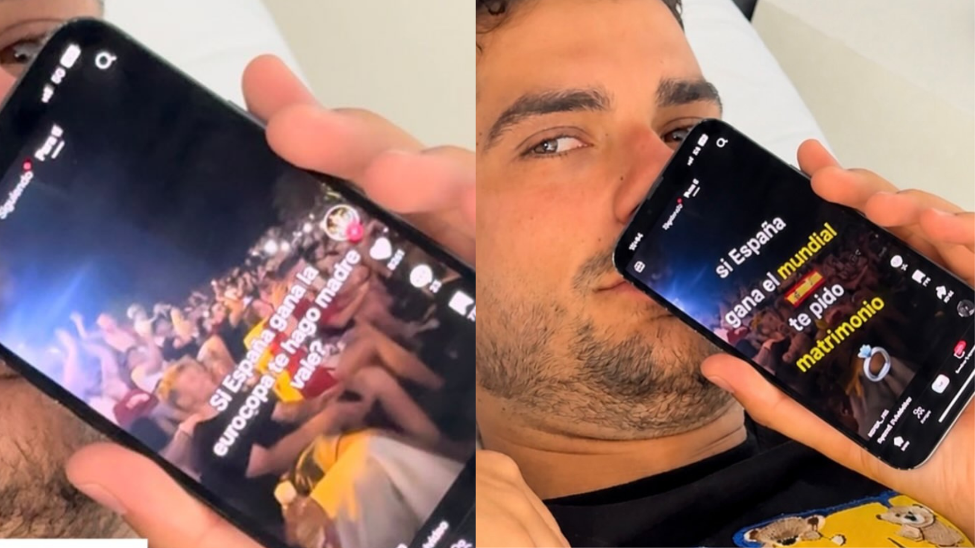 La foto de 2024 vs. la nueva versión de las Stories de Claudia