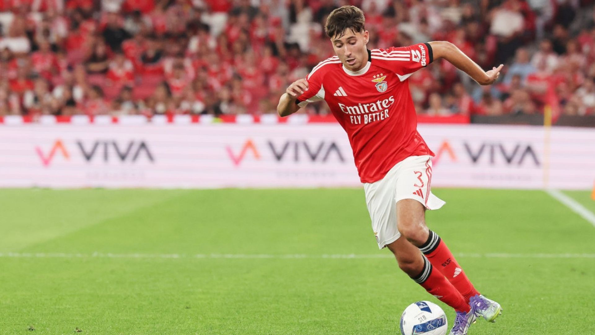Rafael Obrador, jugador del Benfica