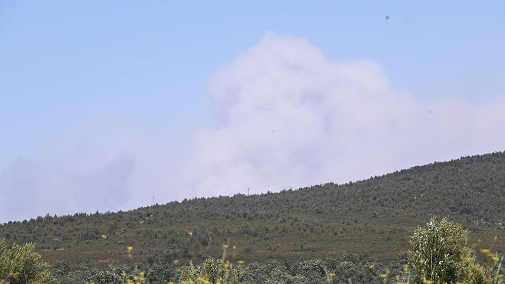 Evacuan un campamento de Guadalajara con más de 100 menores por el incendio de La Mierla que ha arrasado 29.000 hectáreas