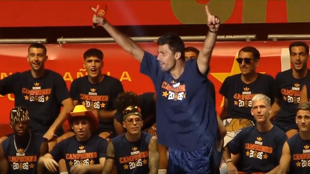El momento más patriota de Rodri durante la celebración: "¡Viva la madre que me parió! ¡Viva el Rey! y ¡Viva España!"