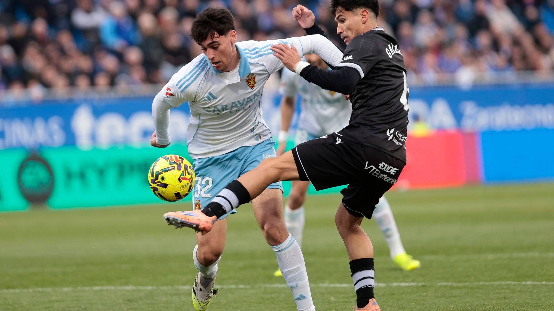 Hugo Barrachina en un partido