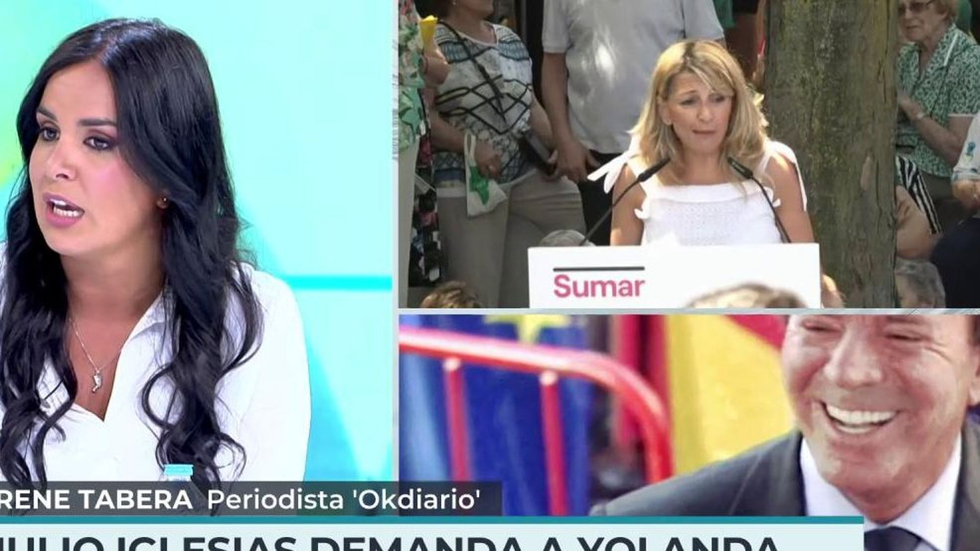 Julio Iglesias presenta una demanda contra Yolanda Díaz por intromisión al honor al acusarle de abusos Julio Iglesias presenta una demanda contra Yolanda Díaz por intromisión al honor al acusarle de abusos