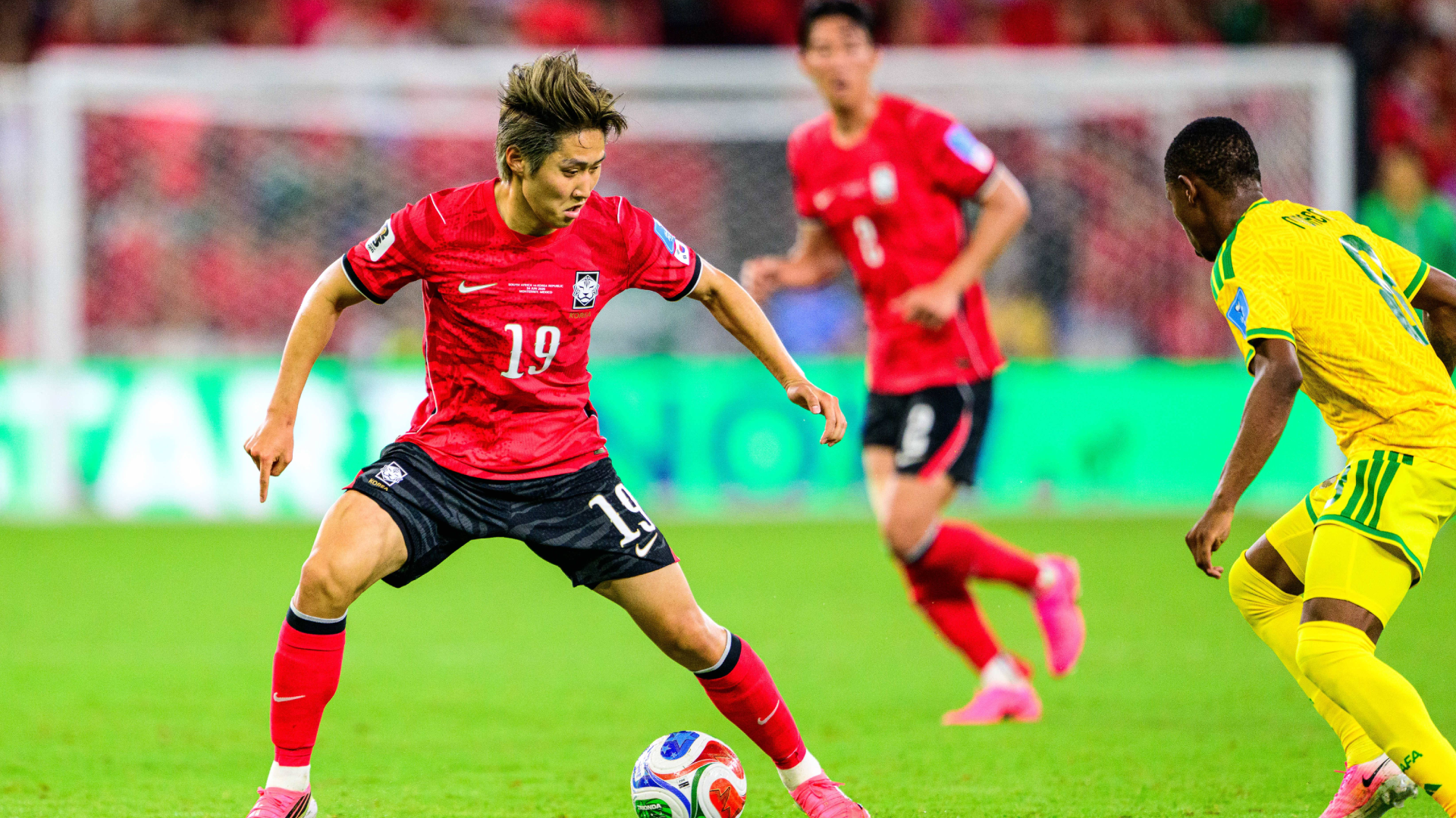 Kang In Lee, en un partido del Mundial Kang In Lee, en un partido del Mundial