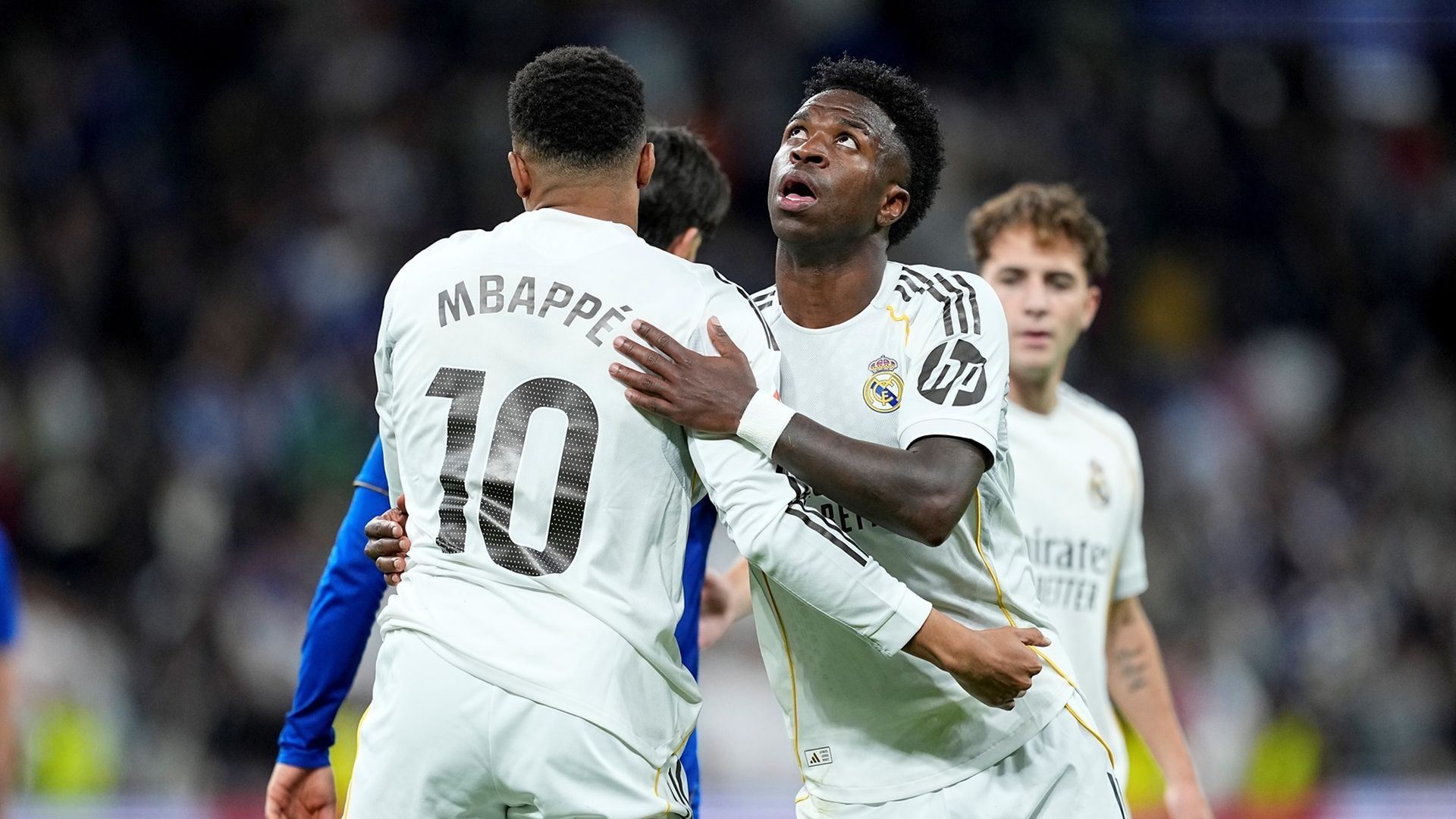 Kylian Mbappé y Vinicius Junior