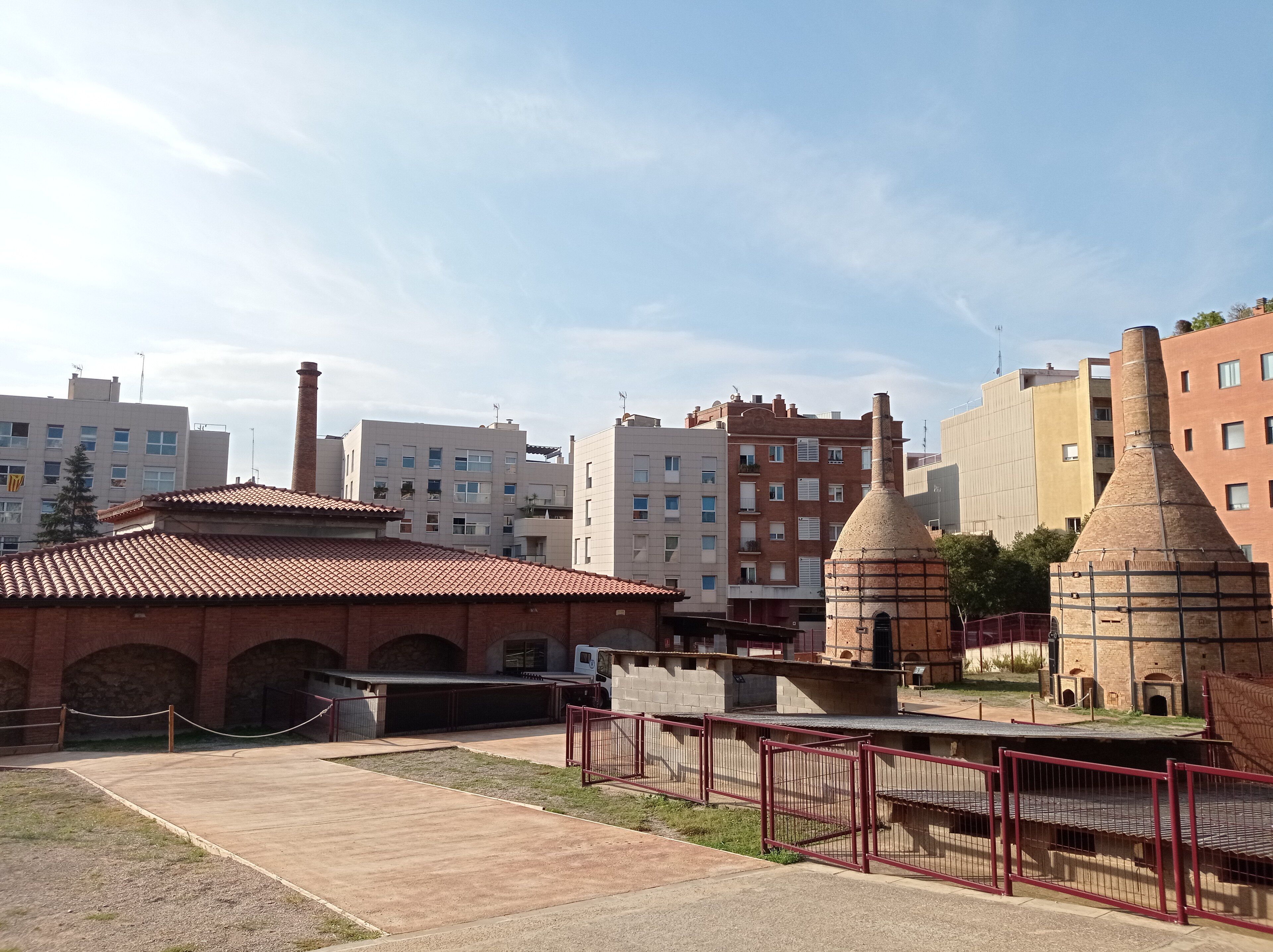 La antigua fábrica de cerámica, hoy museo, conocida como La Rajoleta