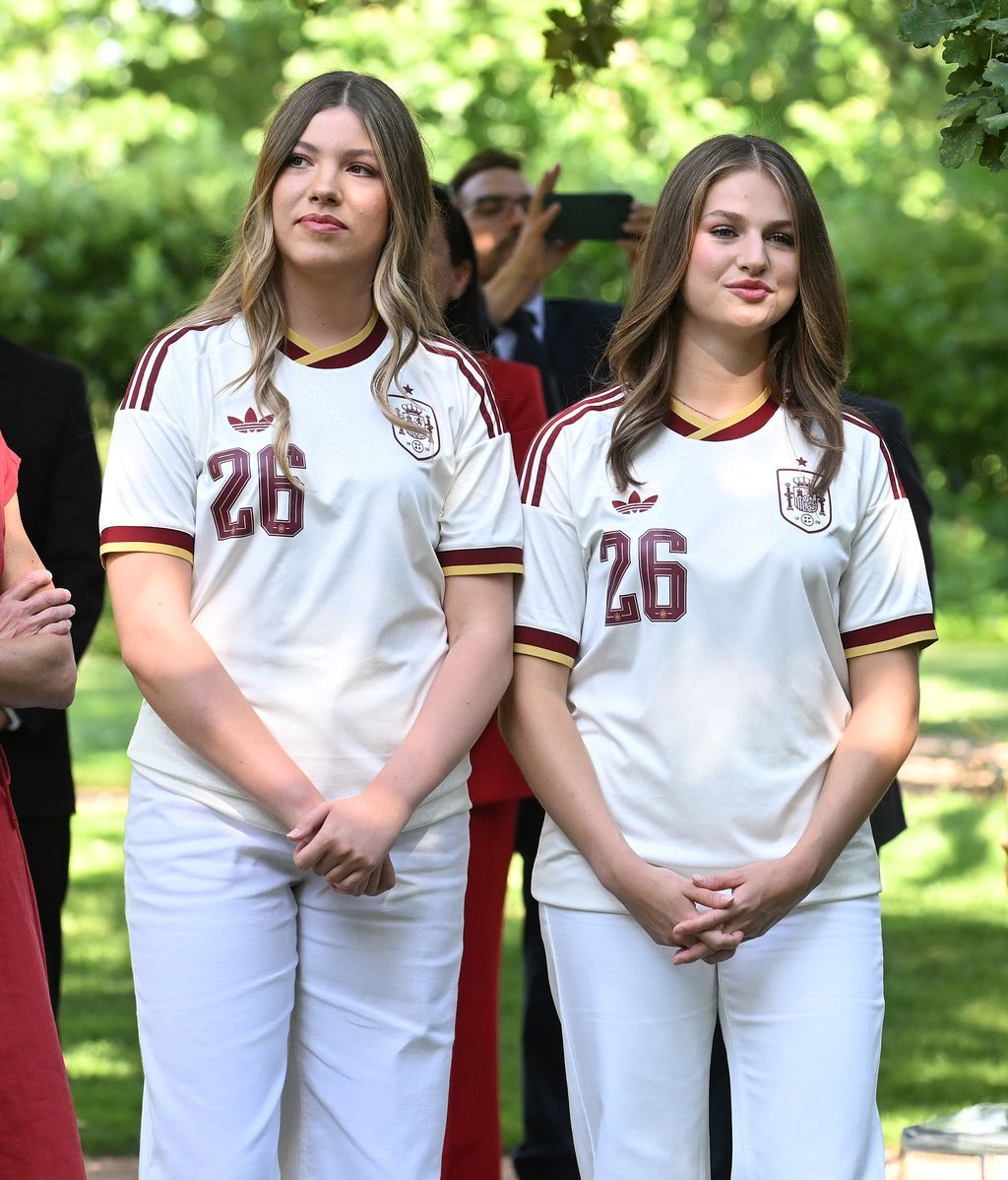 La princesa Leonor y la infanta Sofía