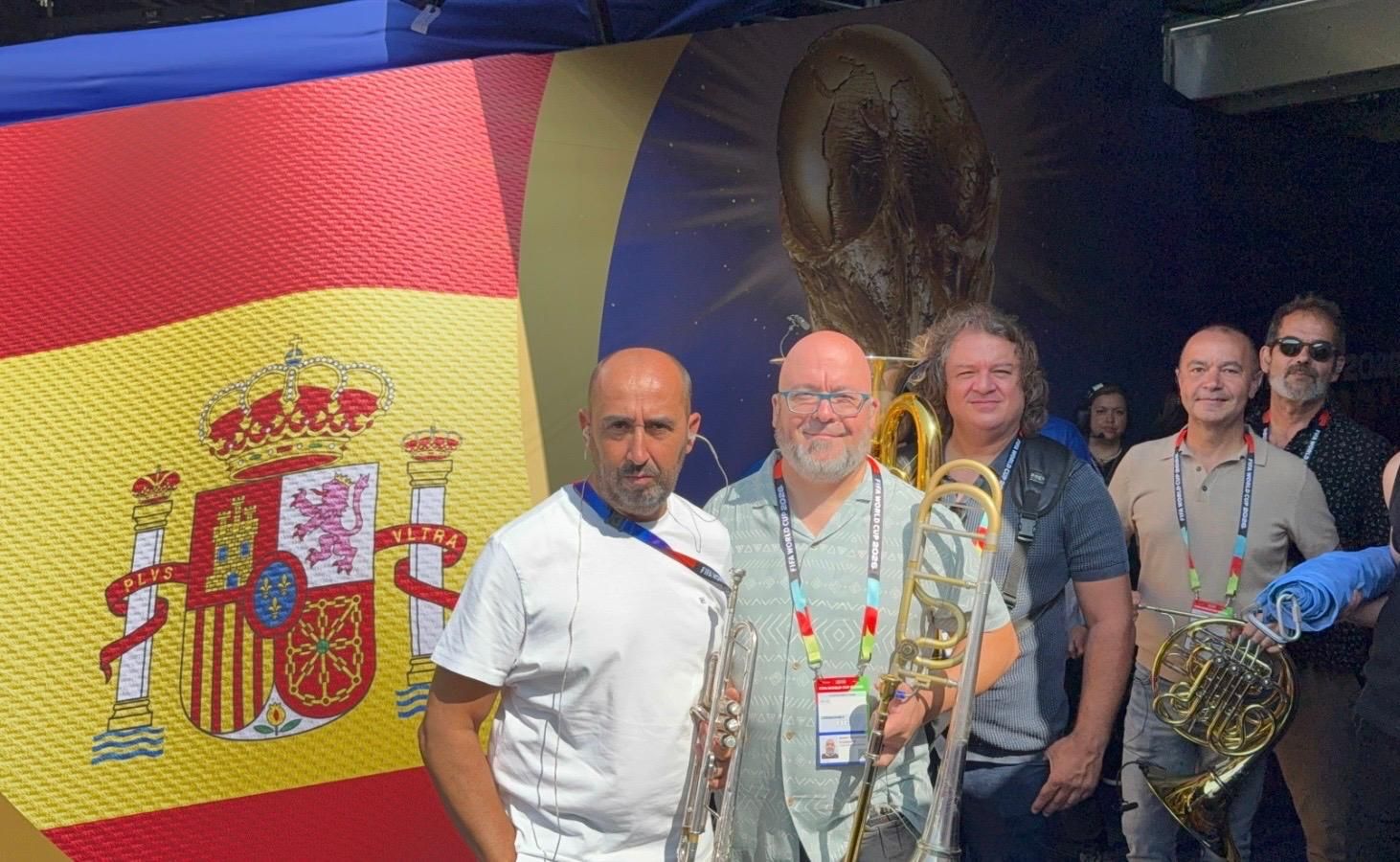 'Spanish Brass', el quinteto valenciano de metal que interpretó el himno de España en la final del Mundial: "Te acojonas, pero fue maravilloso"